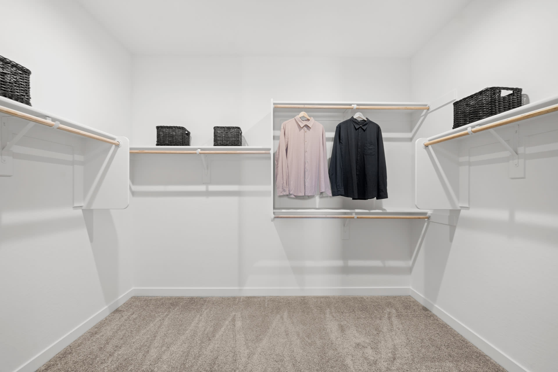 Primary Walk-in Closet | Radiance Floorplan | Elara at Moonlight | New Homes in Maricopa, AZ by Landsea Homes