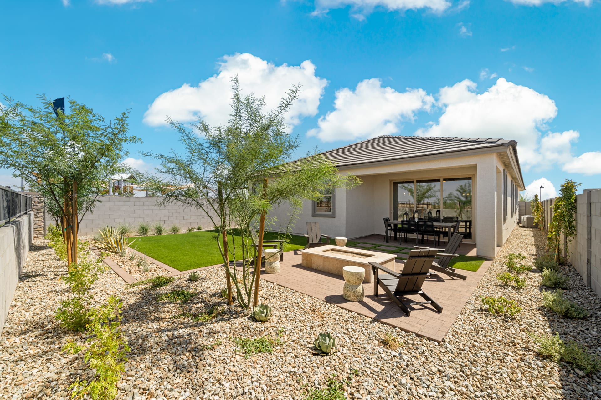 Backyard | Radiance Floorplan | Elara at Moonlight | New Homes in Maricopa, AZ by Landsea Homes