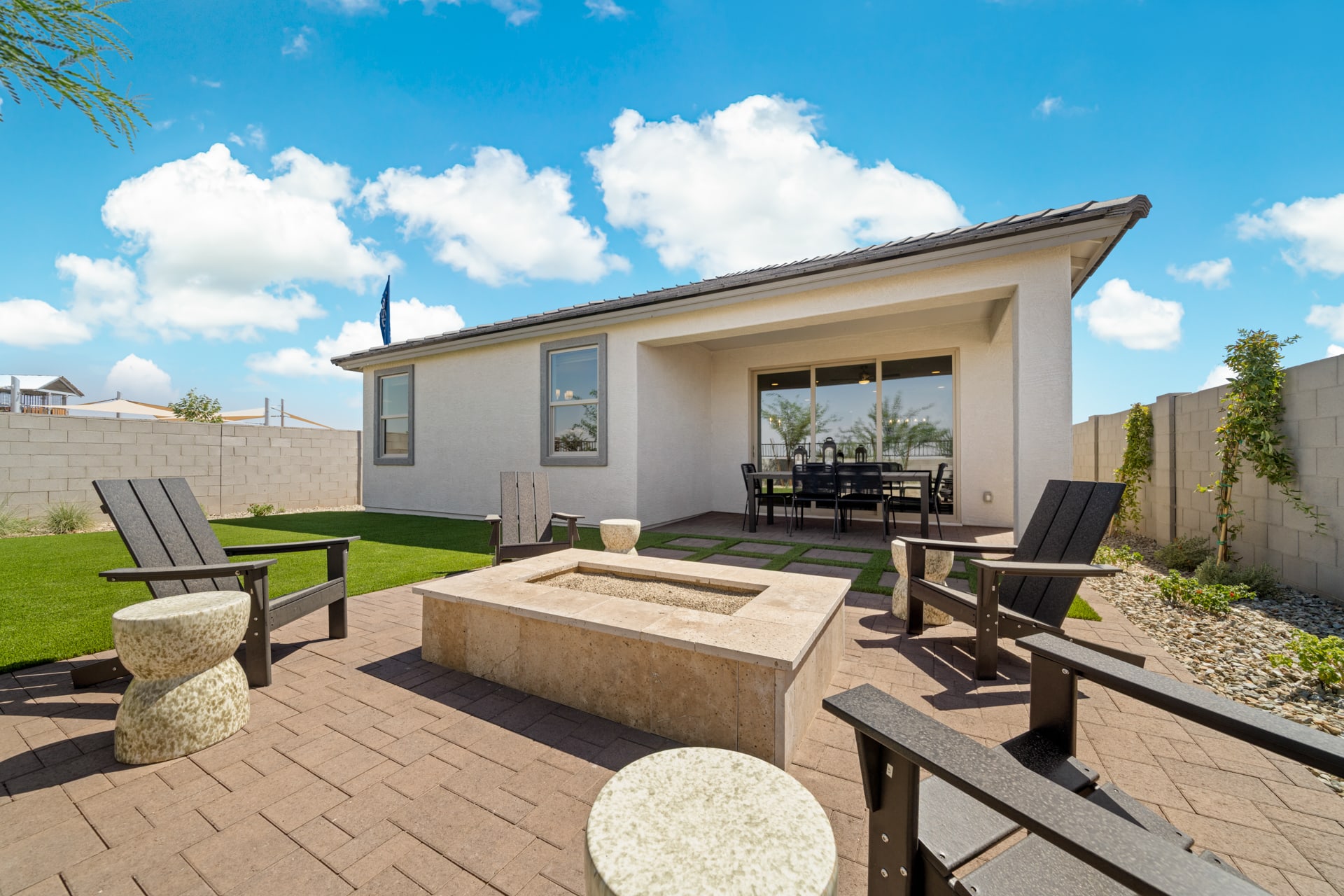 Backyard | Radiance Floorplan | Elara at Moonlight | New Homes in Maricopa, AZ by Landsea Homes