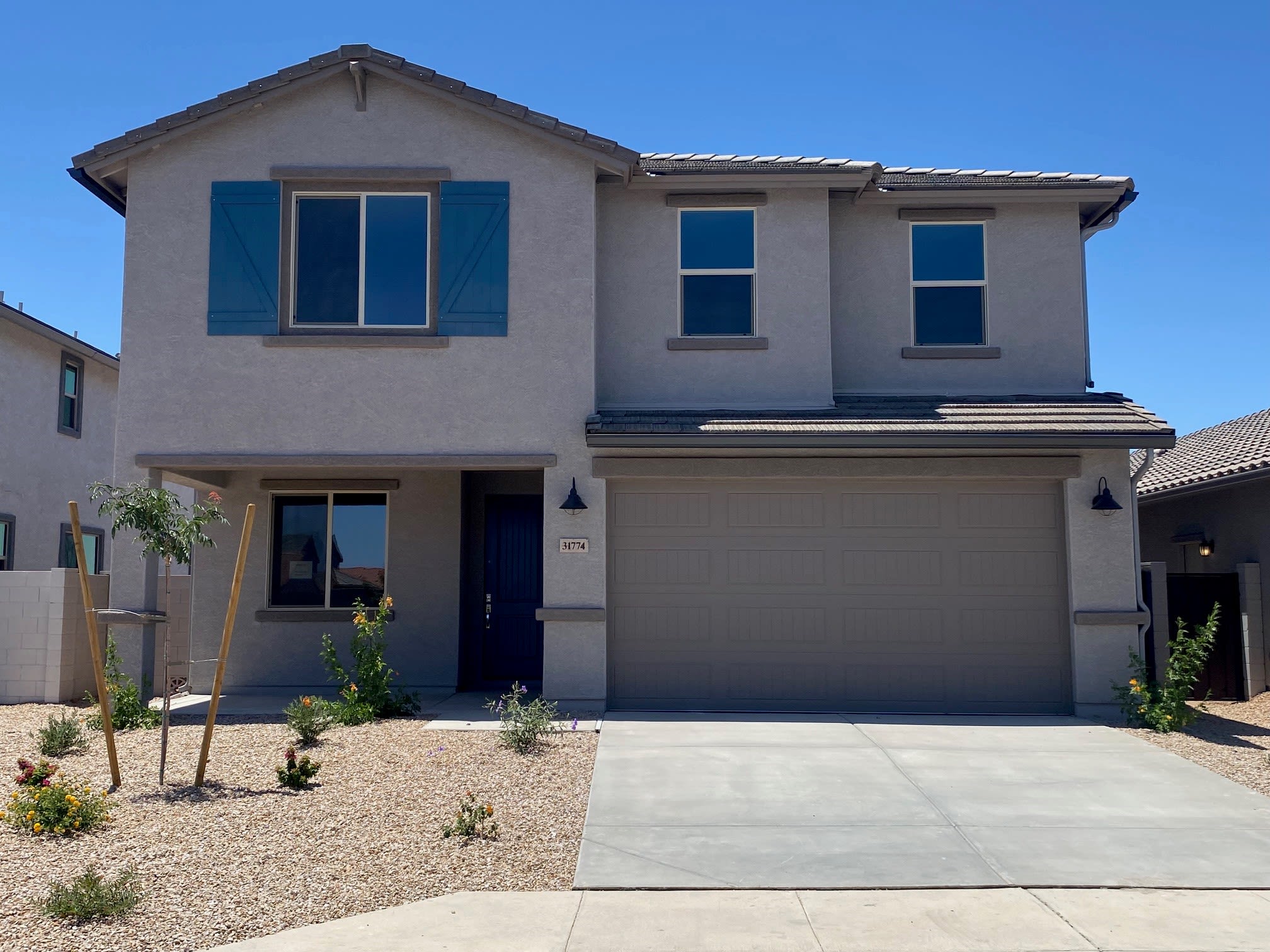 Lot 12 | Exterior | Aspen | Wildera – Canyon Series | New Homes in San Tan Valley, AZ | Landsea Homes