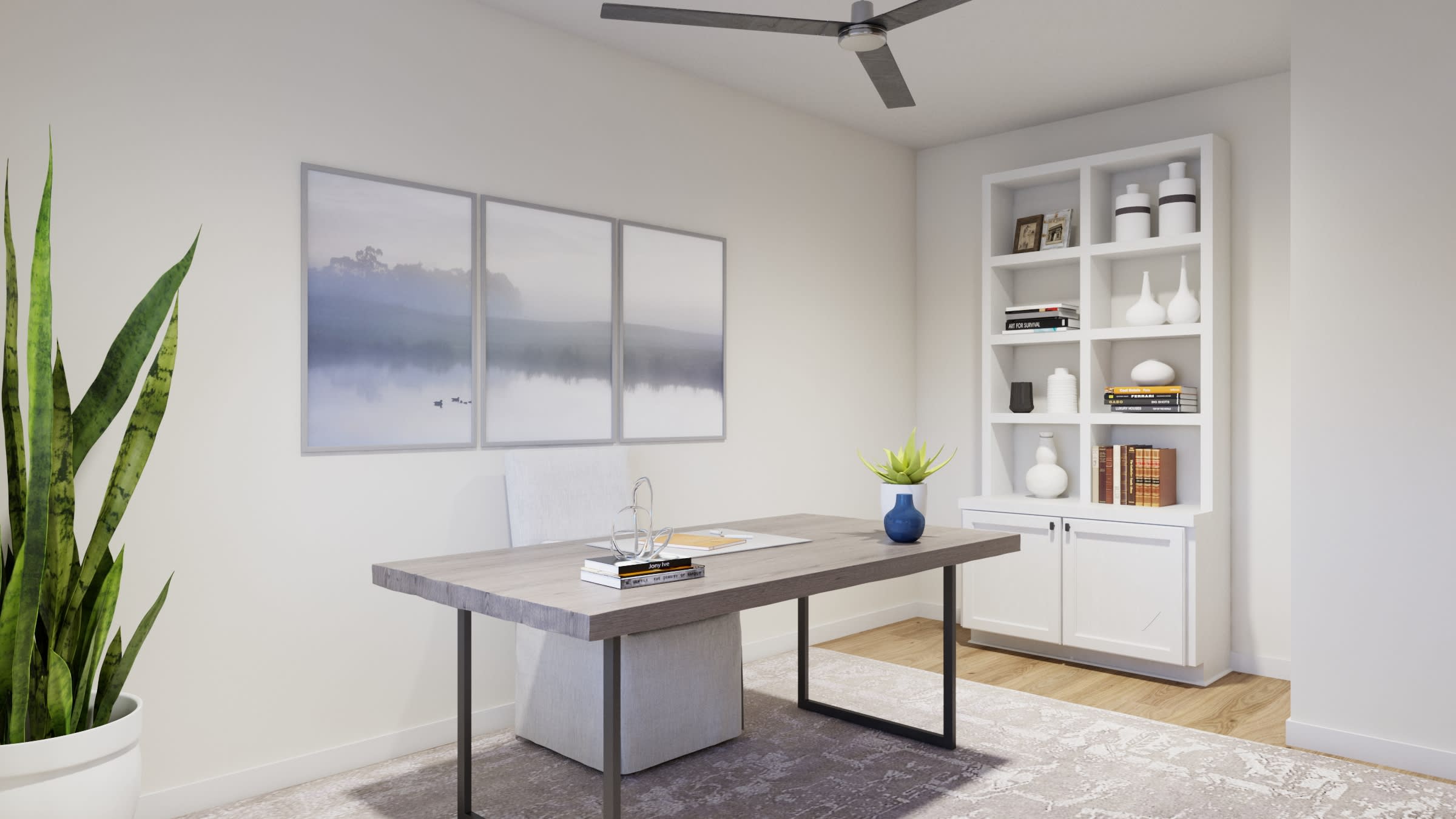 Study Virtual Rendering | Twilight Floorplan | Elara at Moonlight | New Homes in Maricopa, AZ by Landsea Homes