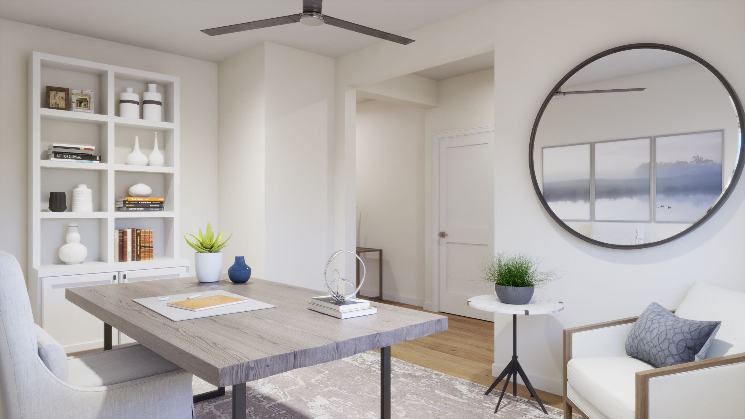 Study Virtual Rendering | Twilight Floorplan | Elara at Moonlight | New Homes in Maricopa, AZ by Landsea Homes