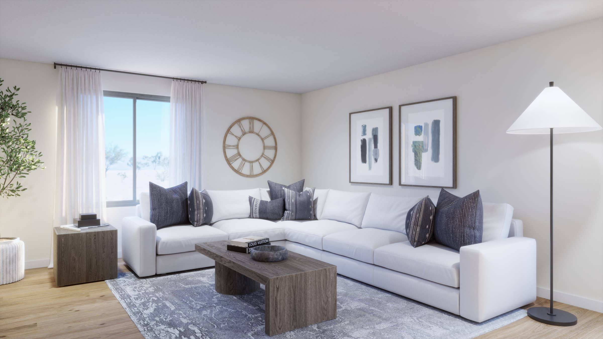 Loft Virtual Rendering | Twilight Floorplan | Elara at Moonlight | New Homes in Maricopa, AZ by Landsea Homes