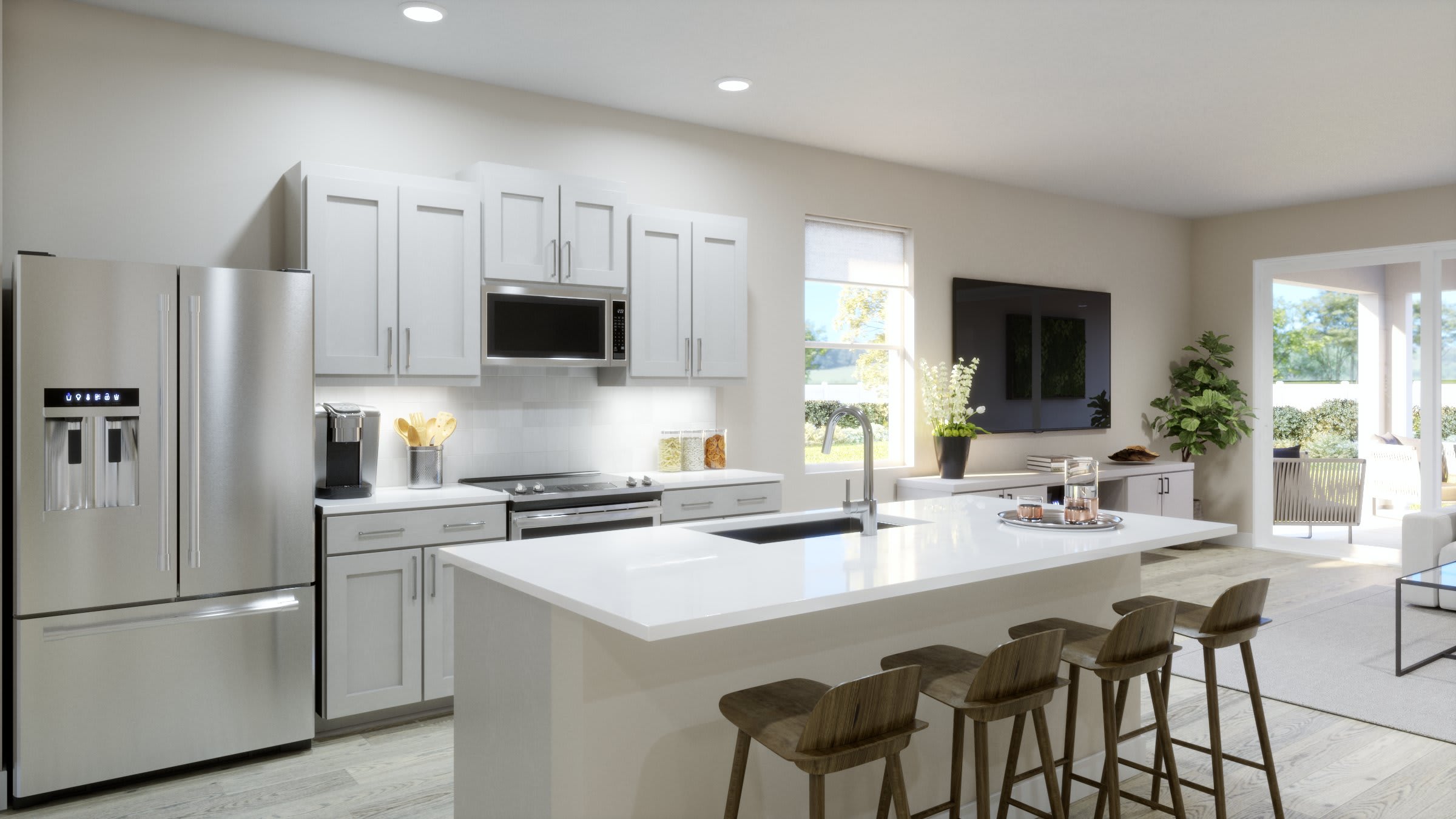 Kitchen | Luna | Hodges Reserve | New Homes In Howey-in-the-Hills, FL by Landsea Homes