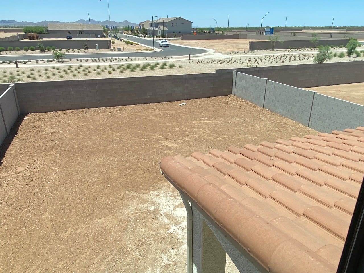 Lot 5 | Backyard View | Aspen | Wildera – Canyon Series | New Homes in San Tan Valley, AZ | Landsea Homes