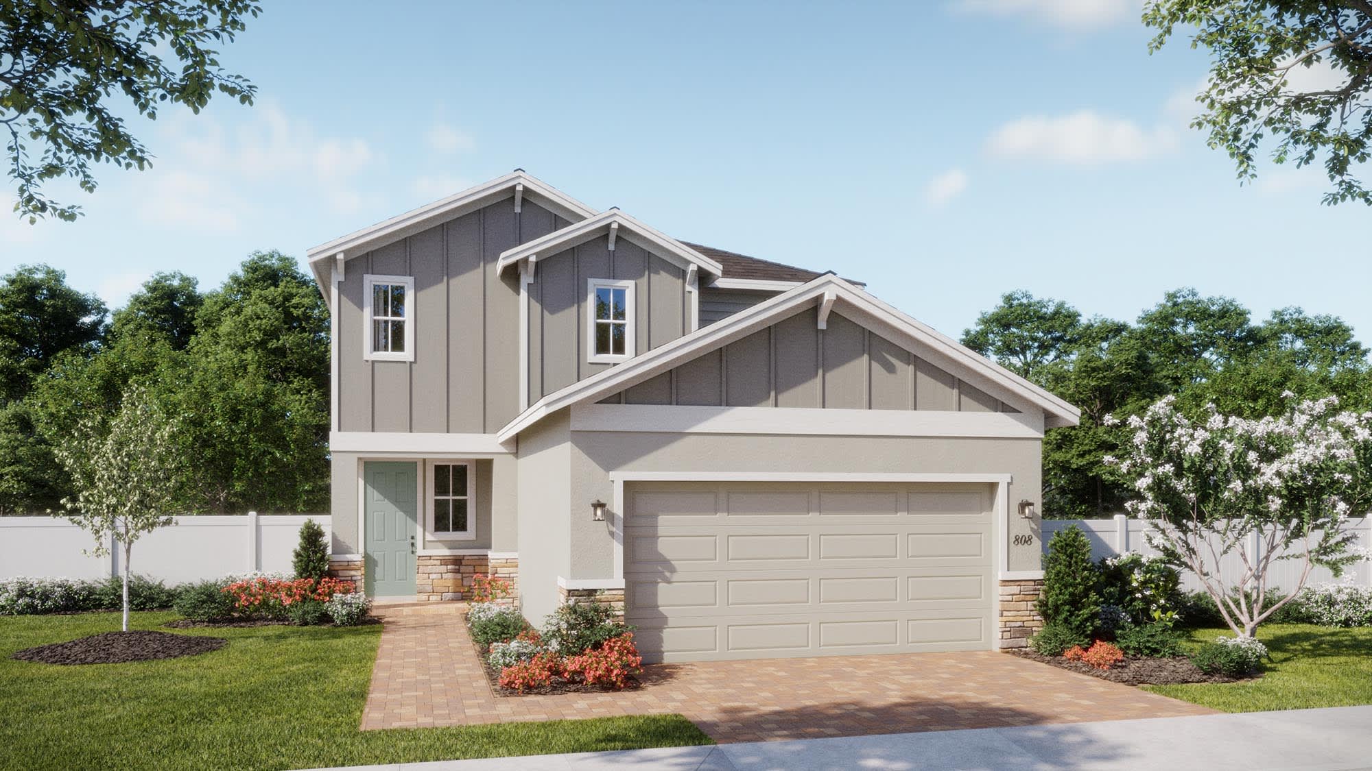 Florida Vernacular Elevation | Destin | Beresford Woods | New Homes in Deland, FL by Landsea Homes