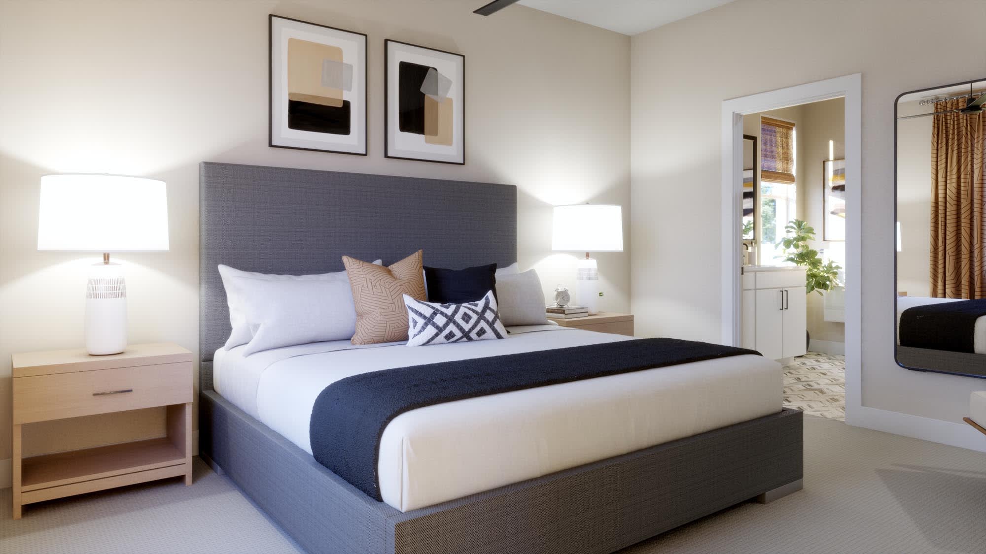 Primary Bedroom | Haven | Hodges Reserve | New Homes In Howey-in-the-Hills, FL by Landsea Homes