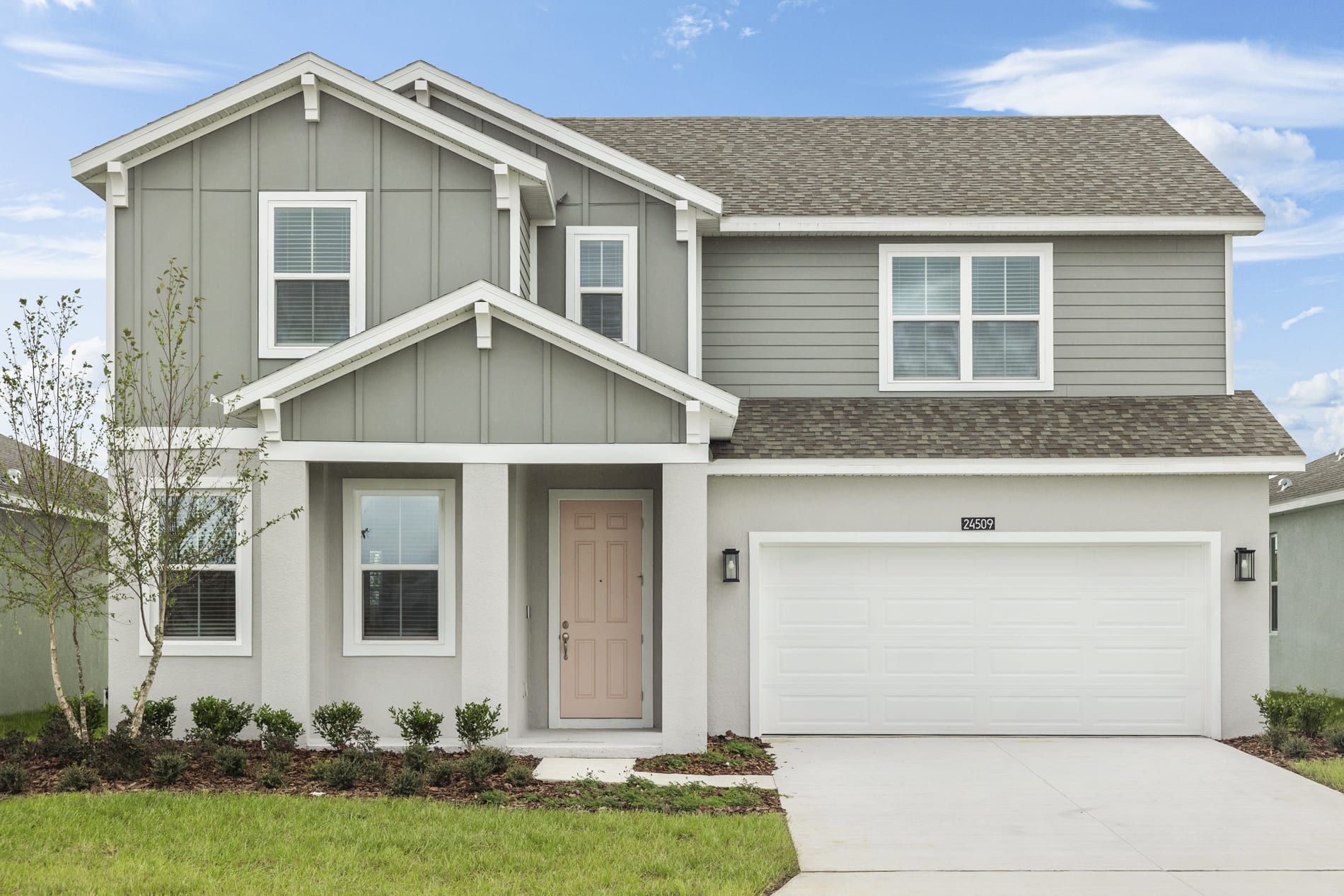 Exterior | Cape | Lot 110 | Hodges Reserve | Move In Ready Home in Howey-in-the-Hills, FL