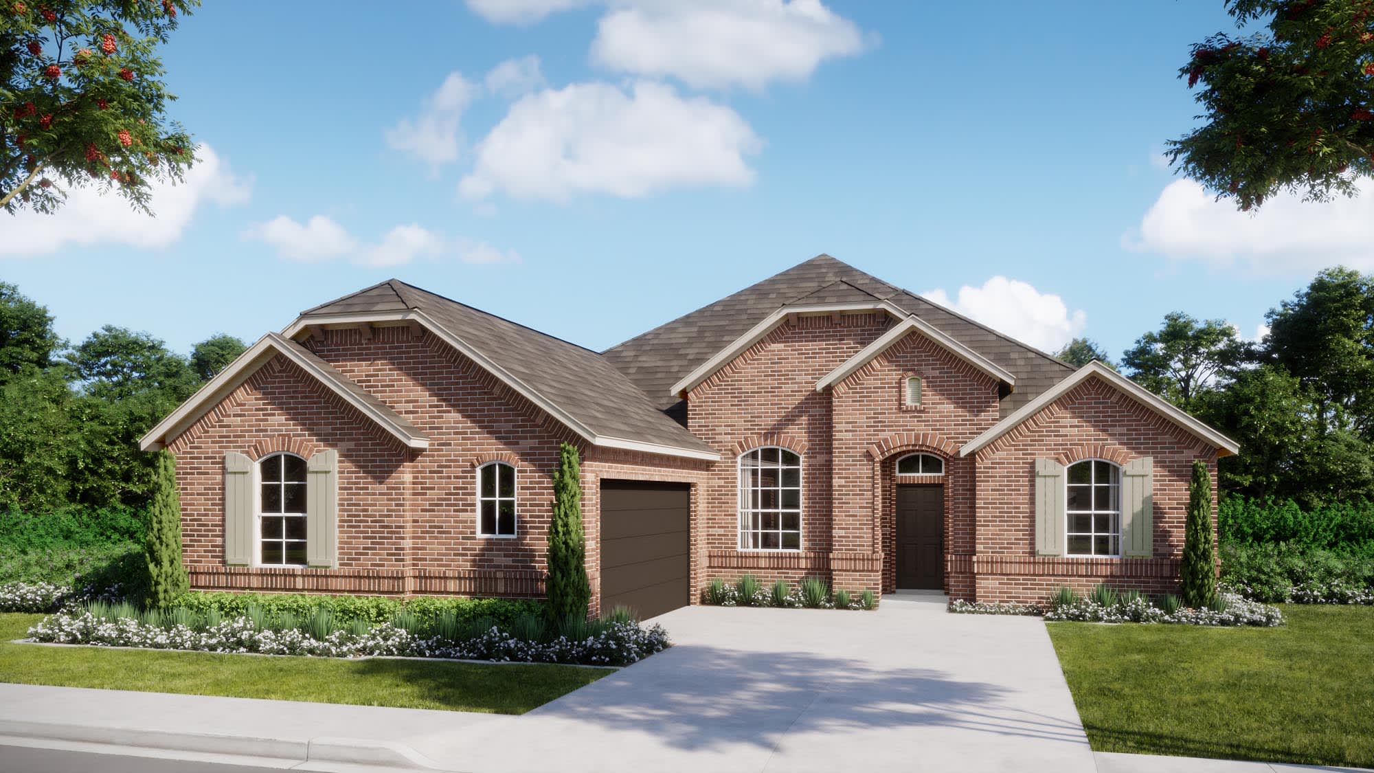 Elevation A | Concept 2370 at Myrtle Creek in Waxahachie, TX by Landsea Homes