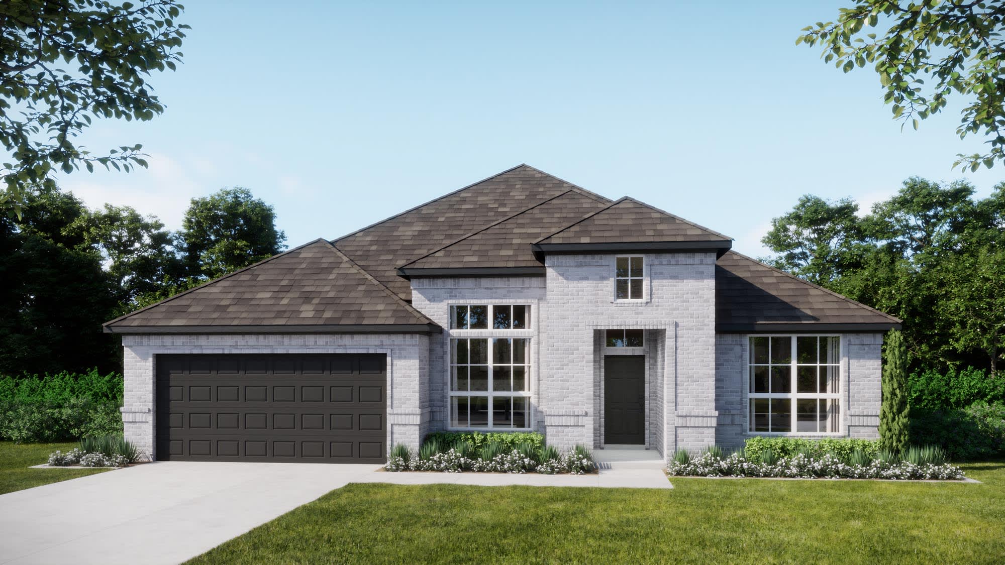 Elevation A | Concept 2464 at Myrtle Creek in Waxahachie, TX by Landsea Homes