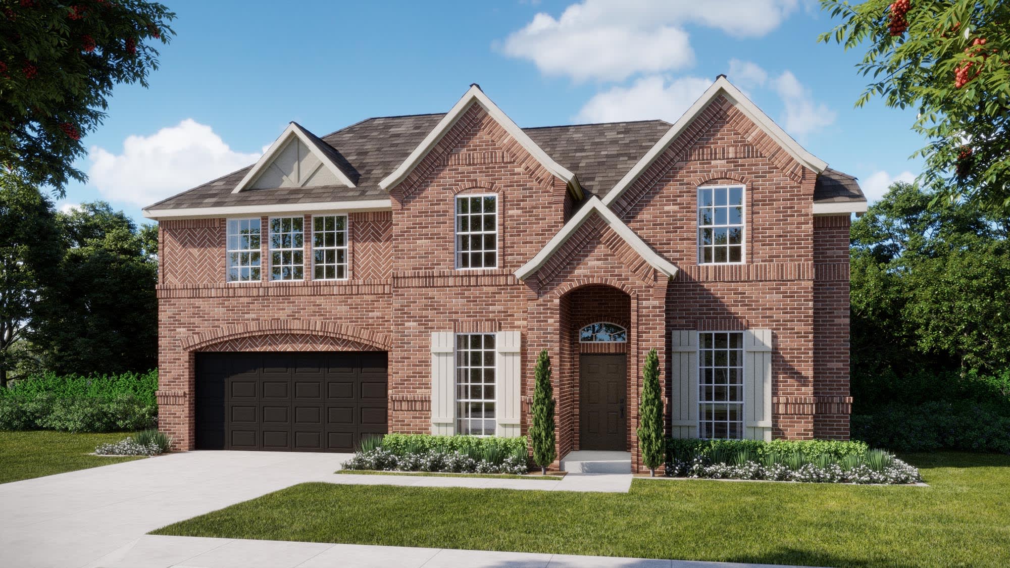 Elevation A | Concept 3135 at Myrtle Creek in Waxahachie, TX by Landsea Homes