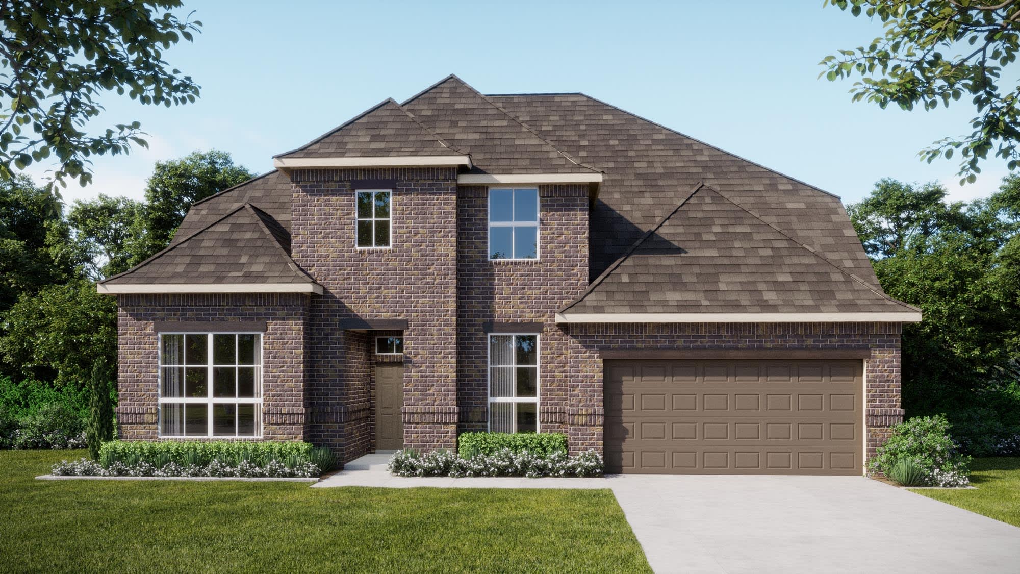 Elevation A | Concept 3473 at Myrtle Creek in Waxahachie, TX by Landsea Homes