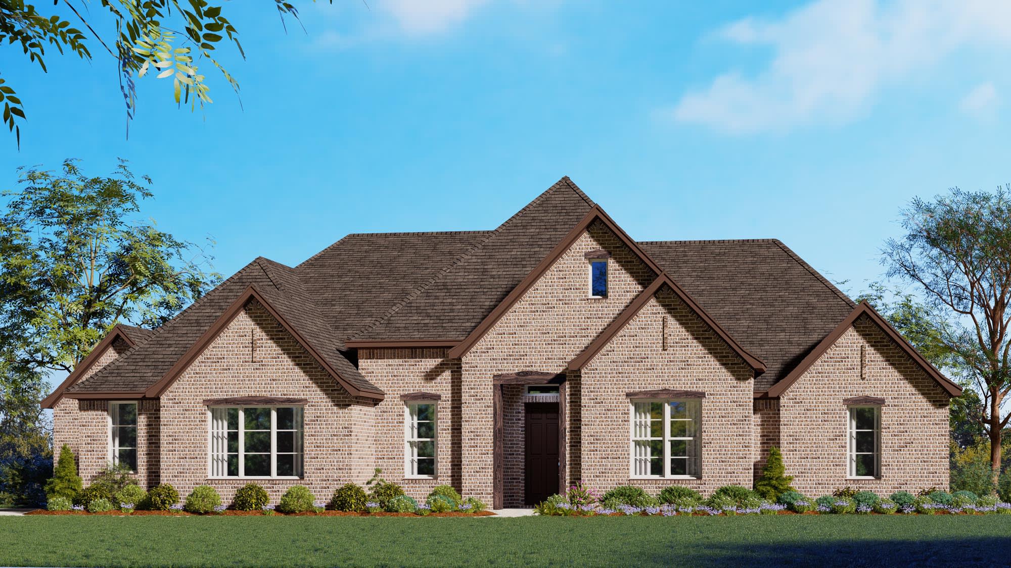 Elevation B | Concept 2623 at Paloma Ranch in New Fairview, TX by Landsea Homes
