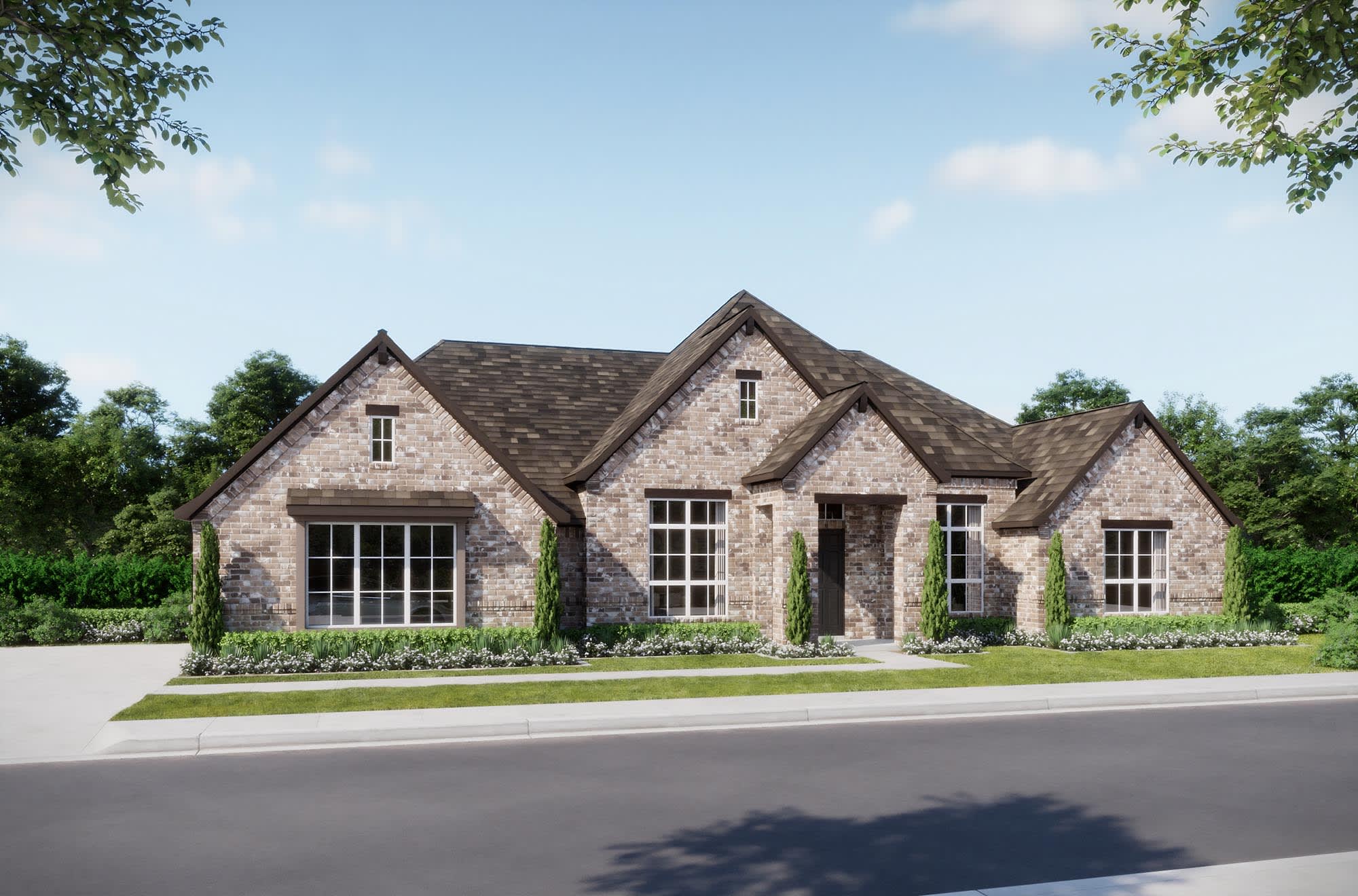 Elevation B | Concept 3382 at Paloma Ranch in New Fairview, TX by Landsea Homes