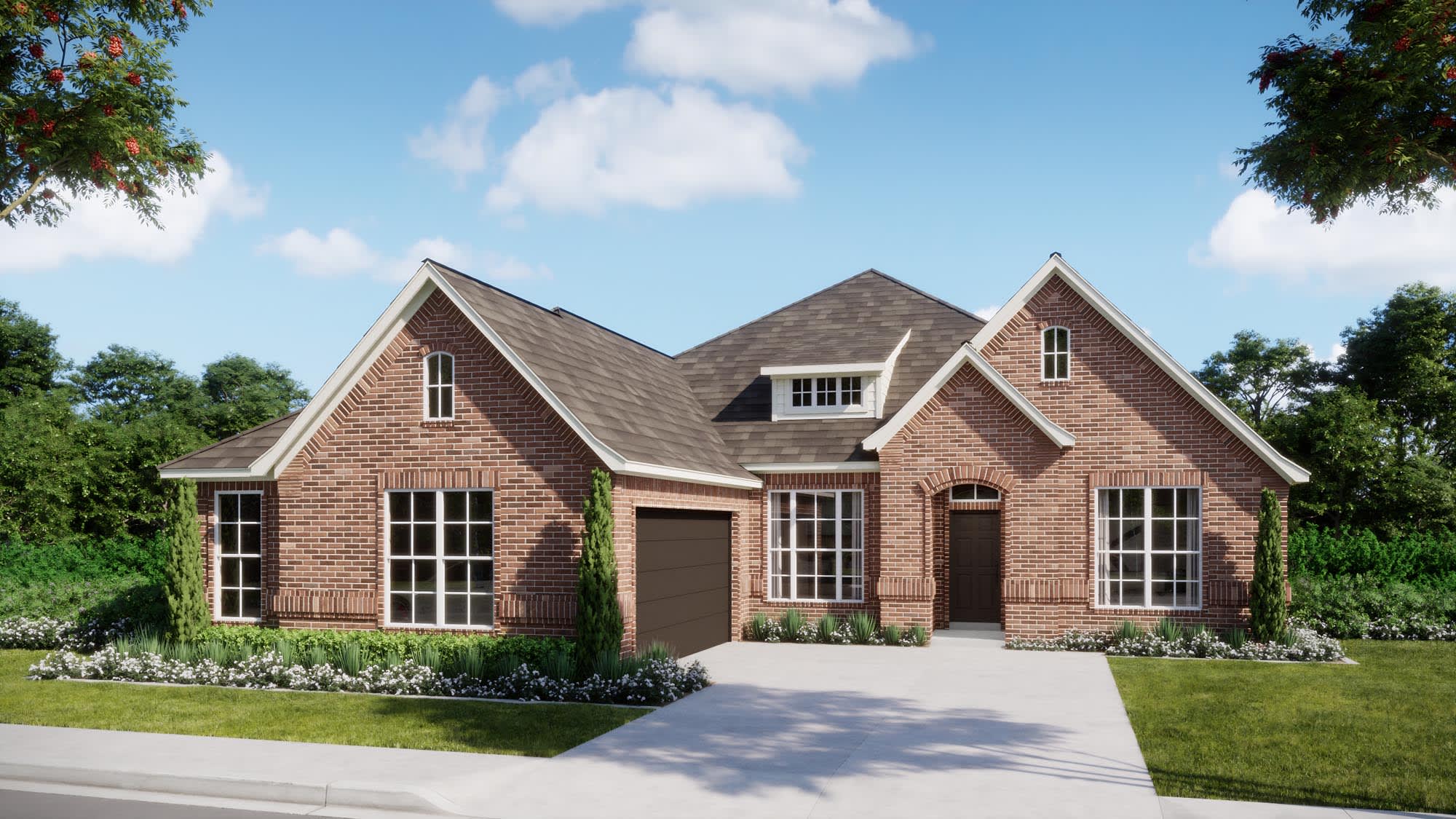 Elevation B | Concept 2370 at Myrtle Creek in Waxahachie, TX by Landsea Homes