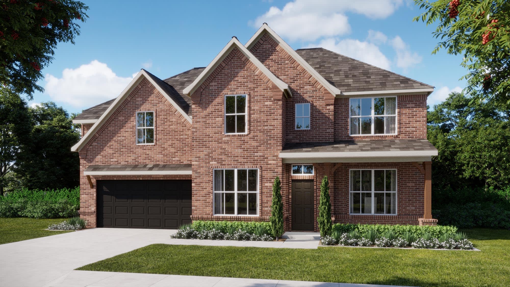 Elevation B | Concept 3135 at Myrtle Creek in Waxahachie, TX by Landsea Homes