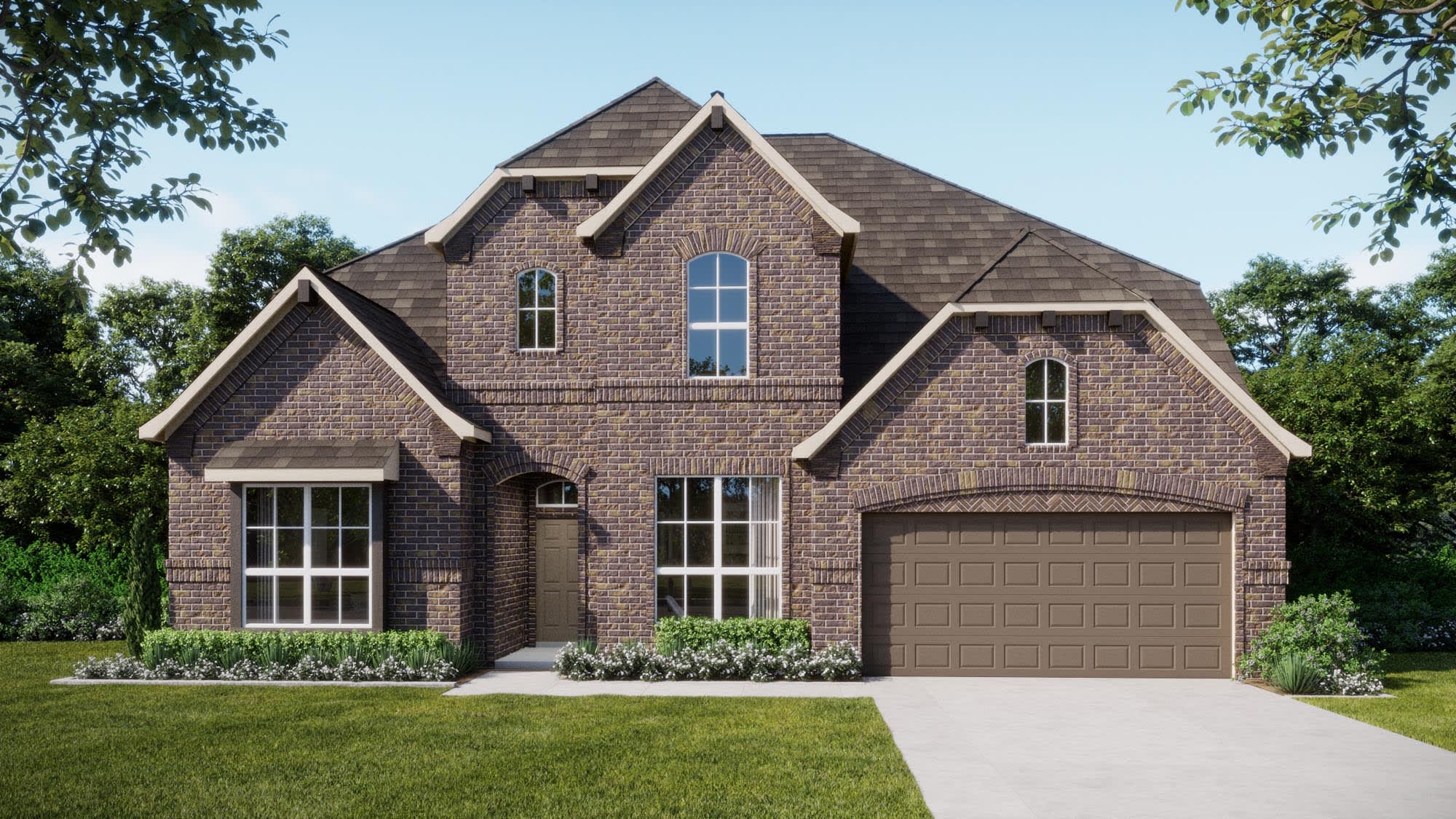 Elevation B | Concept 3473 at Myrtle Creek in Waxahachie, TX by Landsea Homes