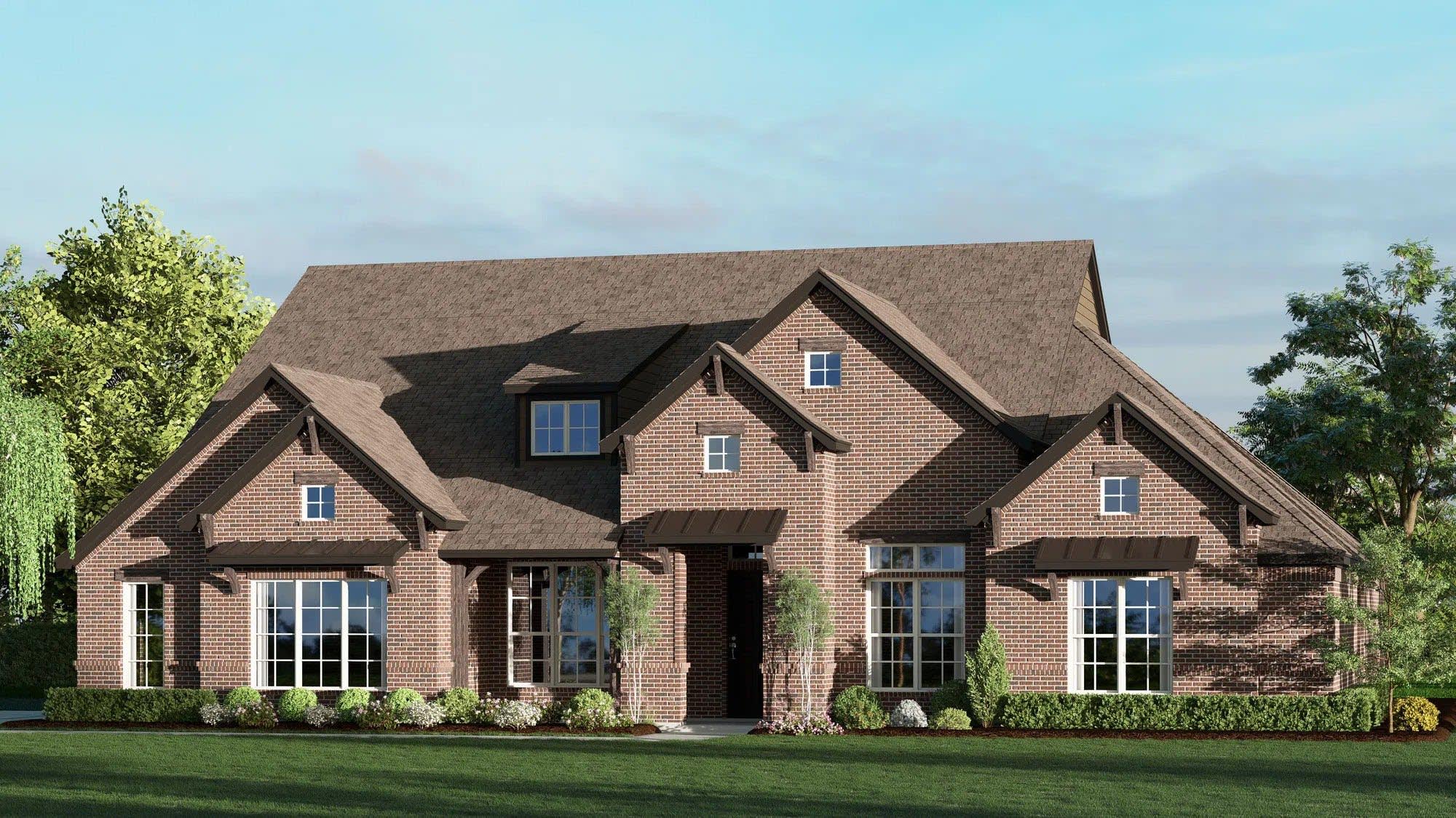 Elevation C | Concept 3441 at Paloma Ranch in New Fairview, TX by Landsea Homes