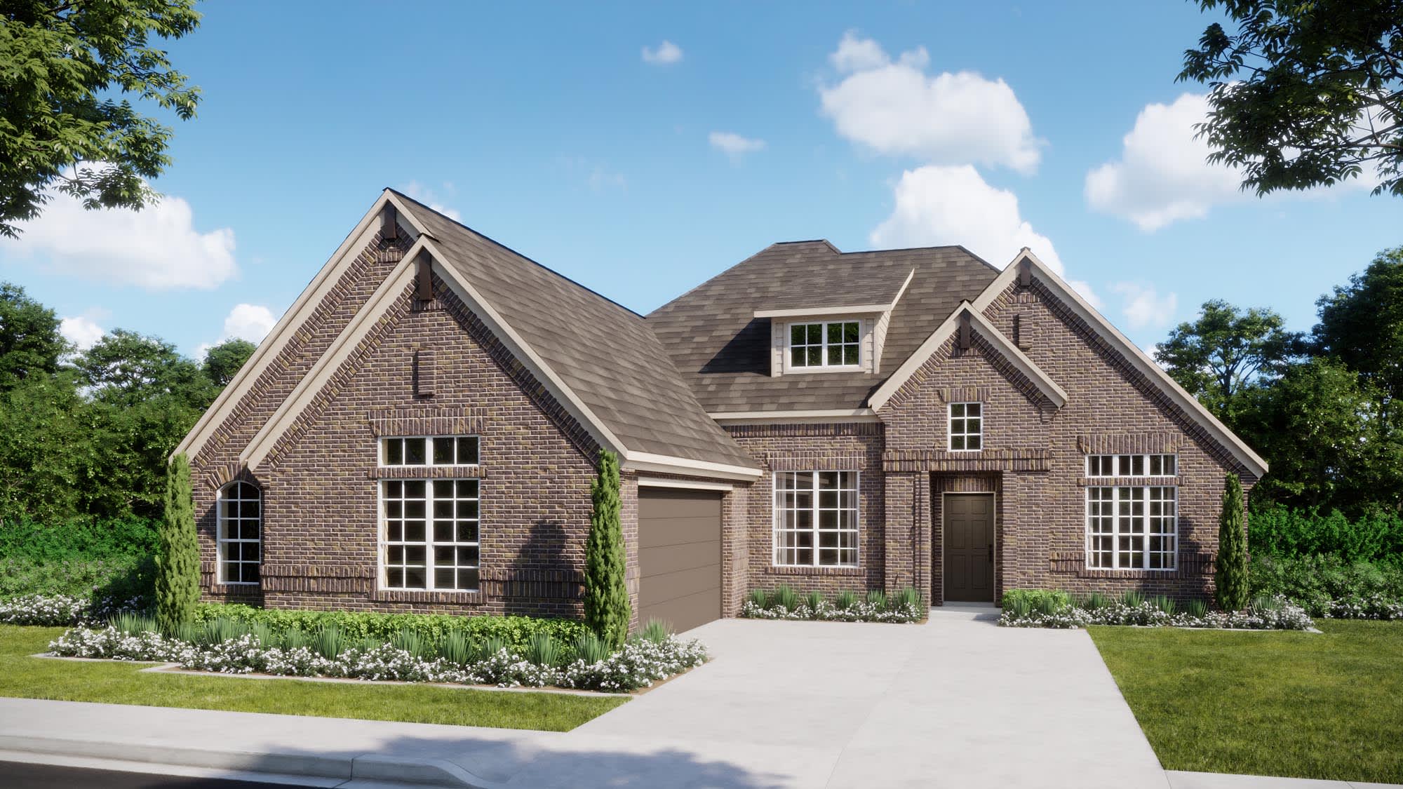 Elevation C | Concept 2267 at Myrtle Creek in Waxahachie, TX by Landsea Homes