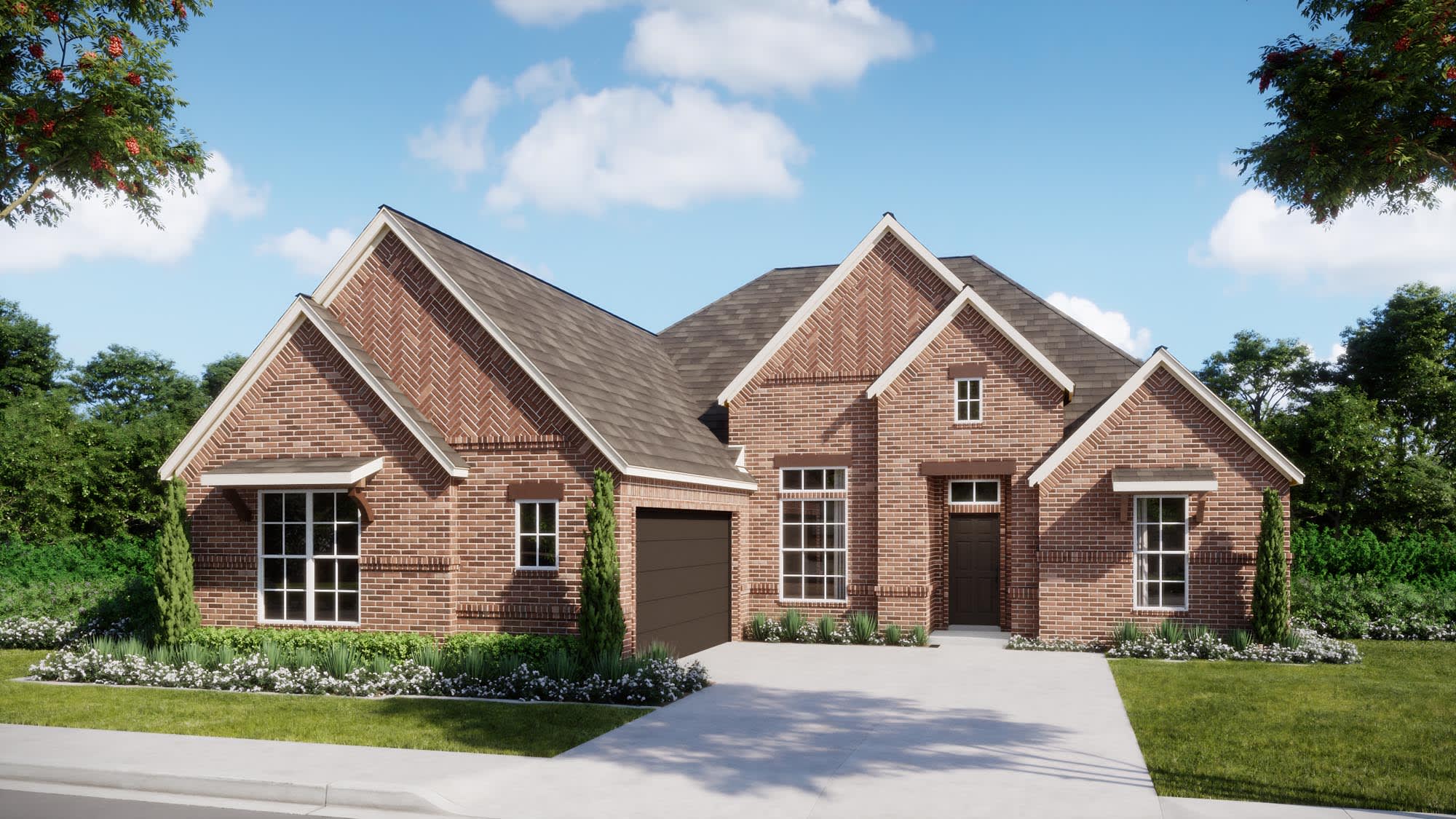 Elevation C | Concept 2370 at Myrtle Creek in Waxahachie, TX by Landsea Homes