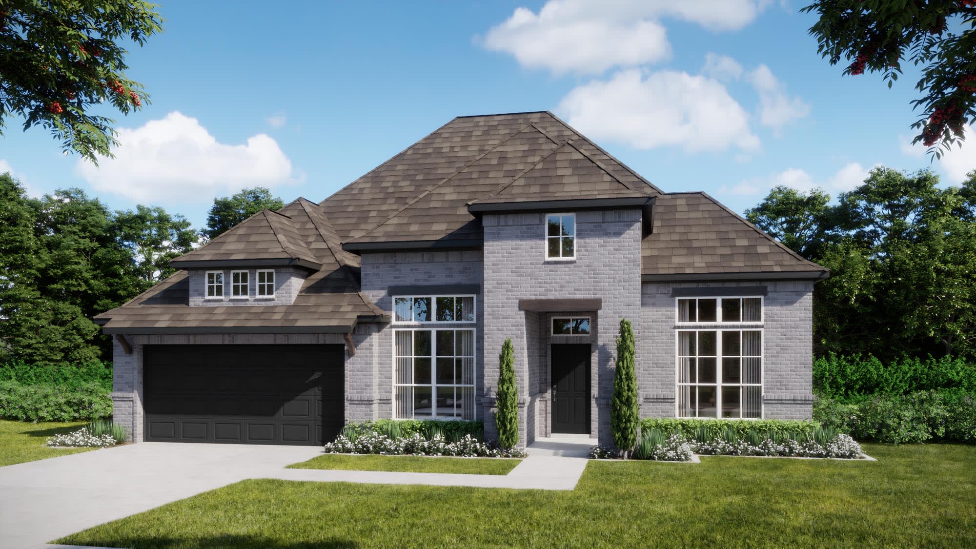 Elevation C | Concept 2622 at Myrtle Creek in Waxahachie, TX by Landsea Homes