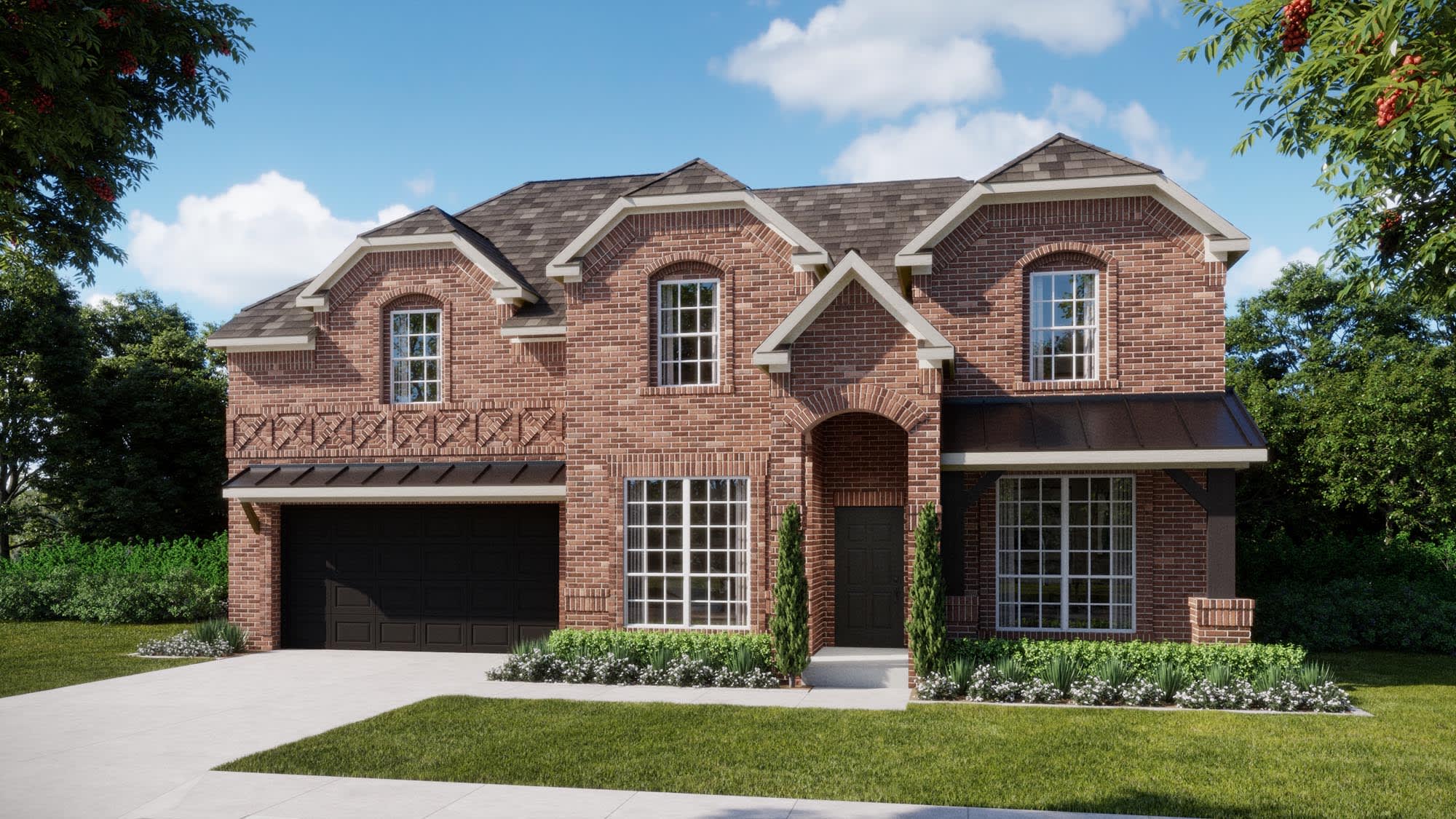 Elevation C | Concept 3135 at Myrtle Creek in Waxahachie, TX by Landsea Homes