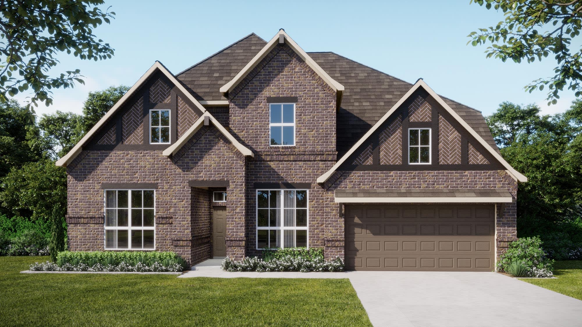 Elevation C | Concept 3473 at Myrtle Creek in Waxahachie, TX by Landsea Homes