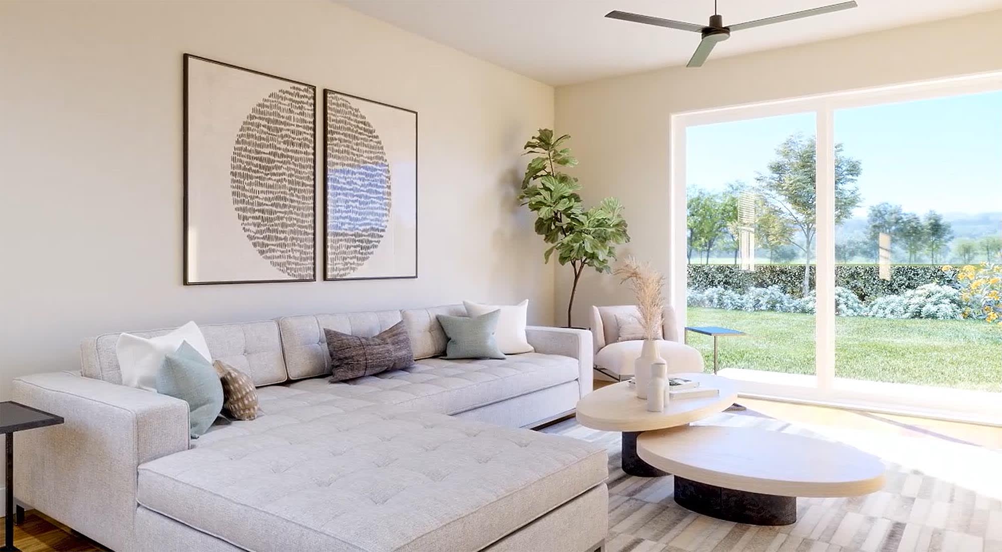 Living Room | Cove at Watermark in Cocoa, FL