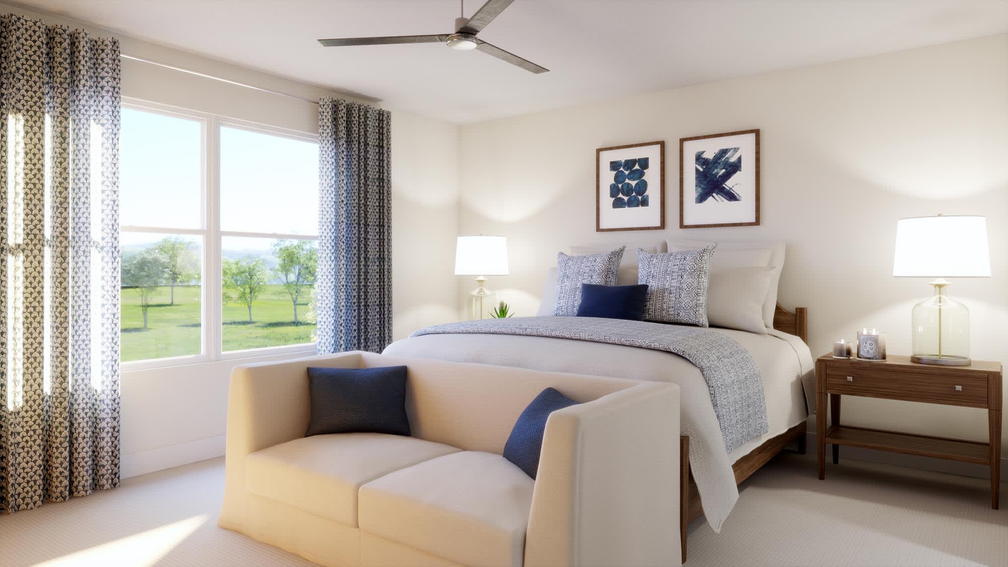 Primary Bedroom | Cape at Watermark in Cocoa, FL