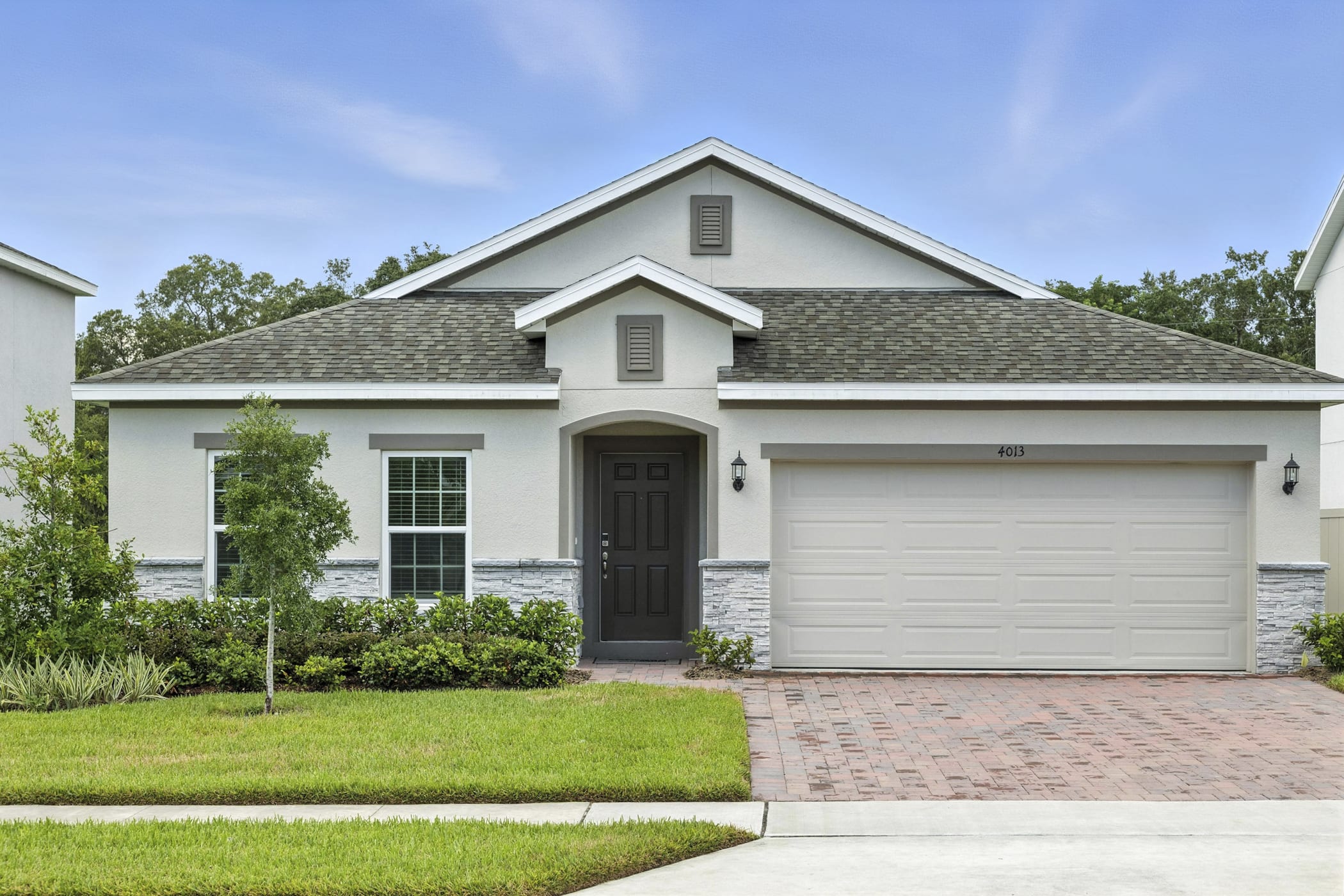 Exterior | Kensington Flex | Lot 119 | Lake Lincoln | Move In Ready Home in Eustis, FL