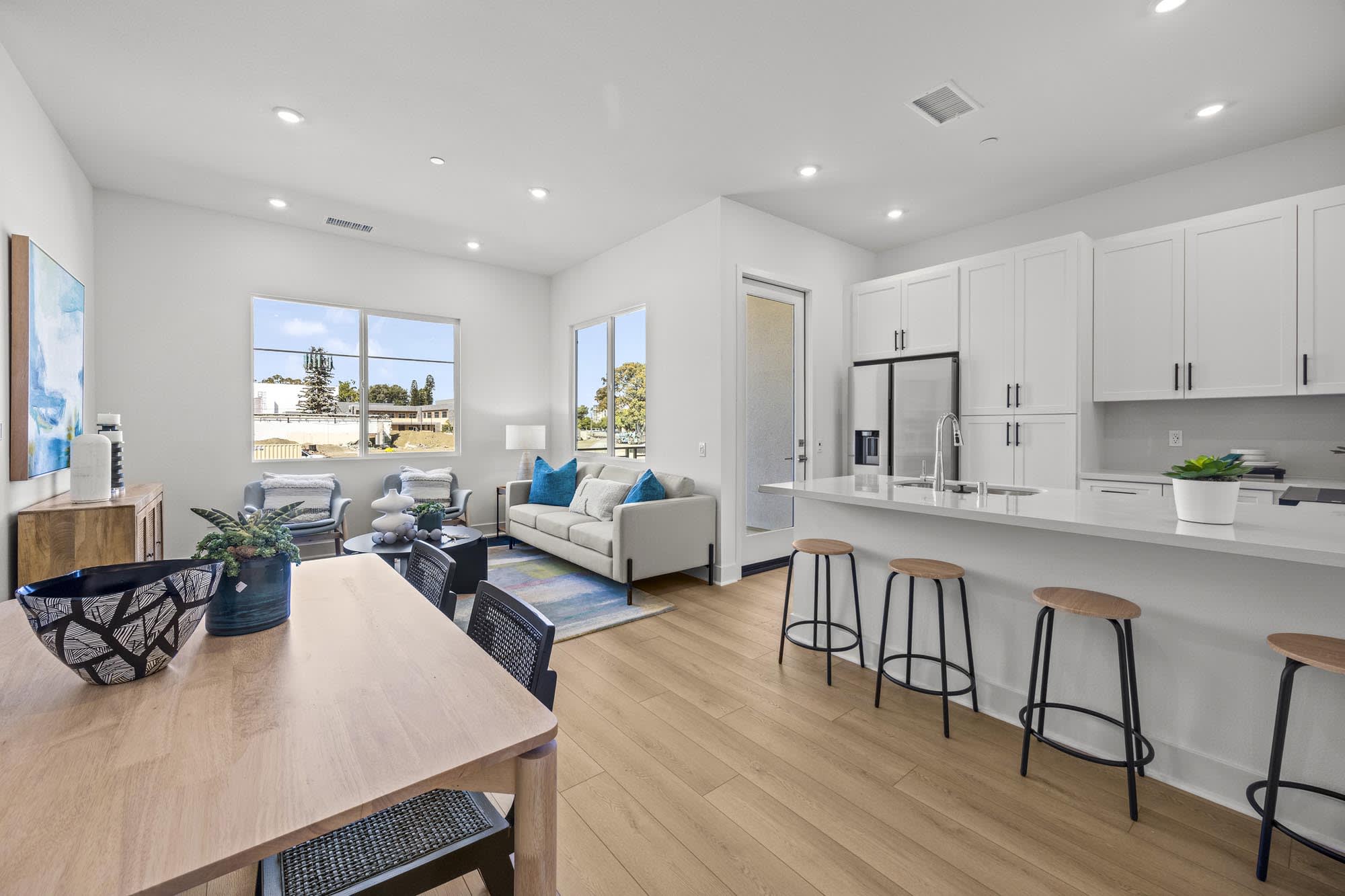 Dining Room to Kitchen | Lot 22 | Gage in Huntington Beach, CA by Landsea Homes