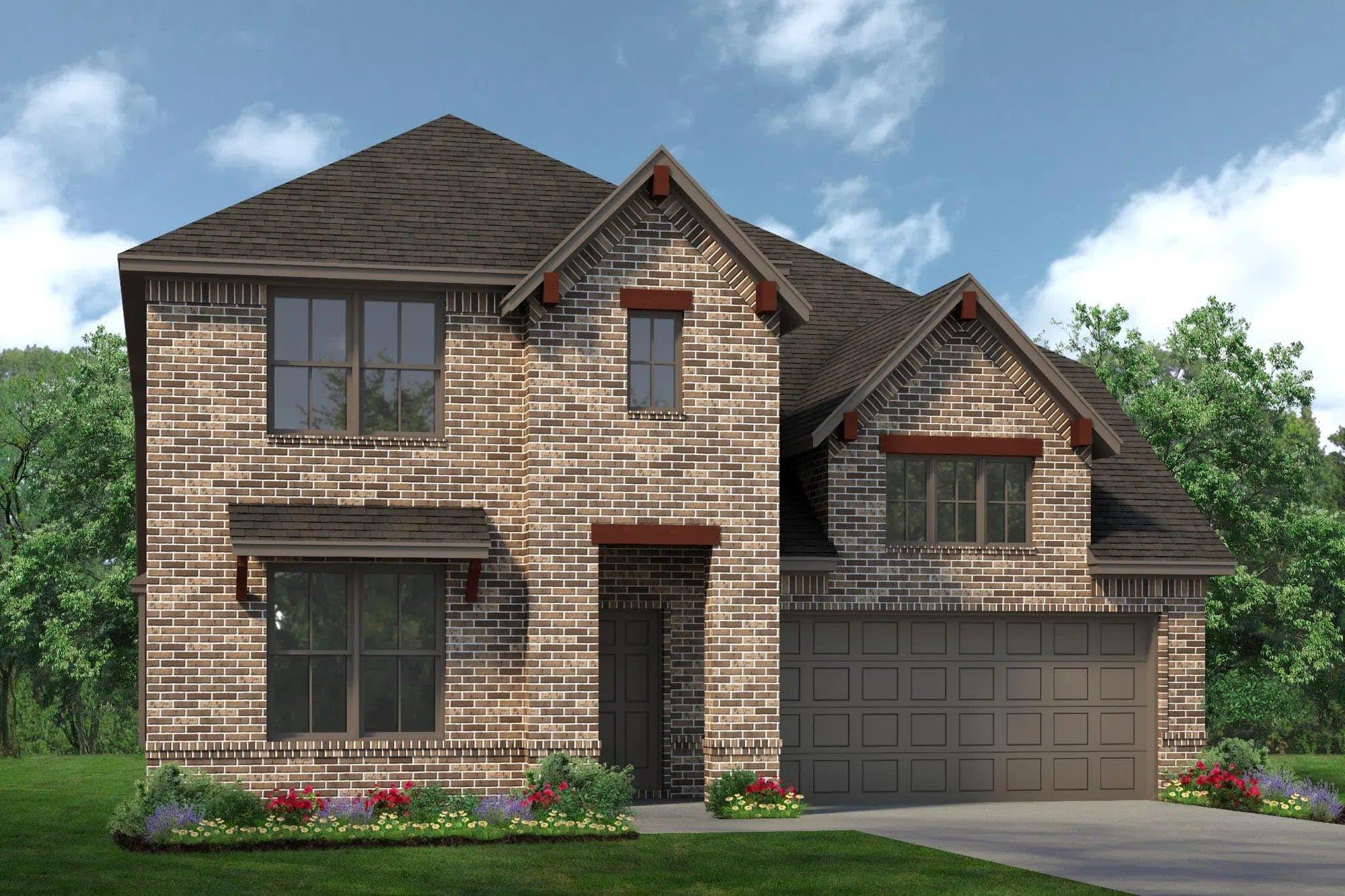 Elevation B | Concept 2870 at Waterford Park in Weatherford, TX by Landsea Homes