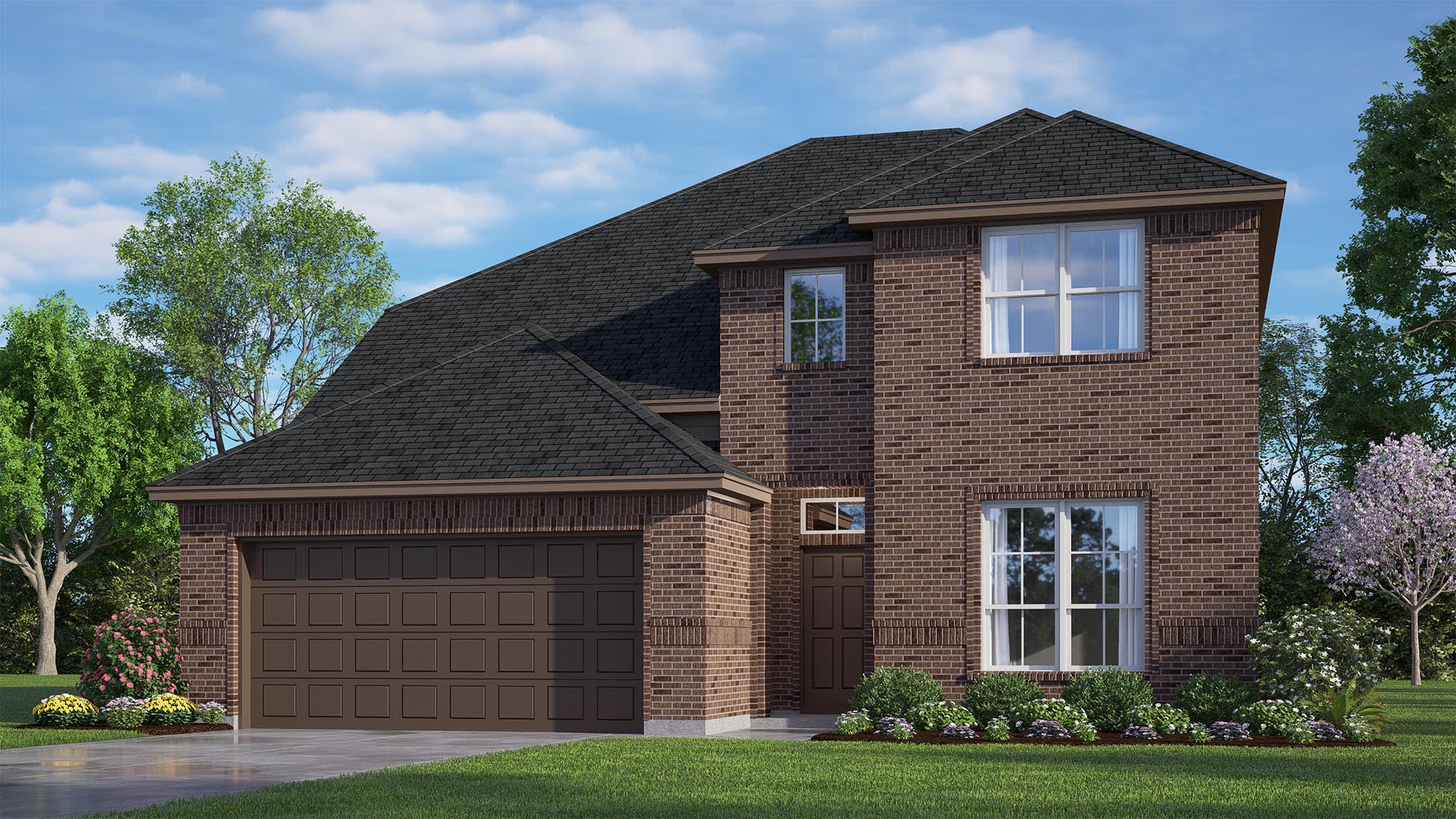 Elevation A | Concept 2492 at Waterford Park in Weatherford, TX by Landsea Homes