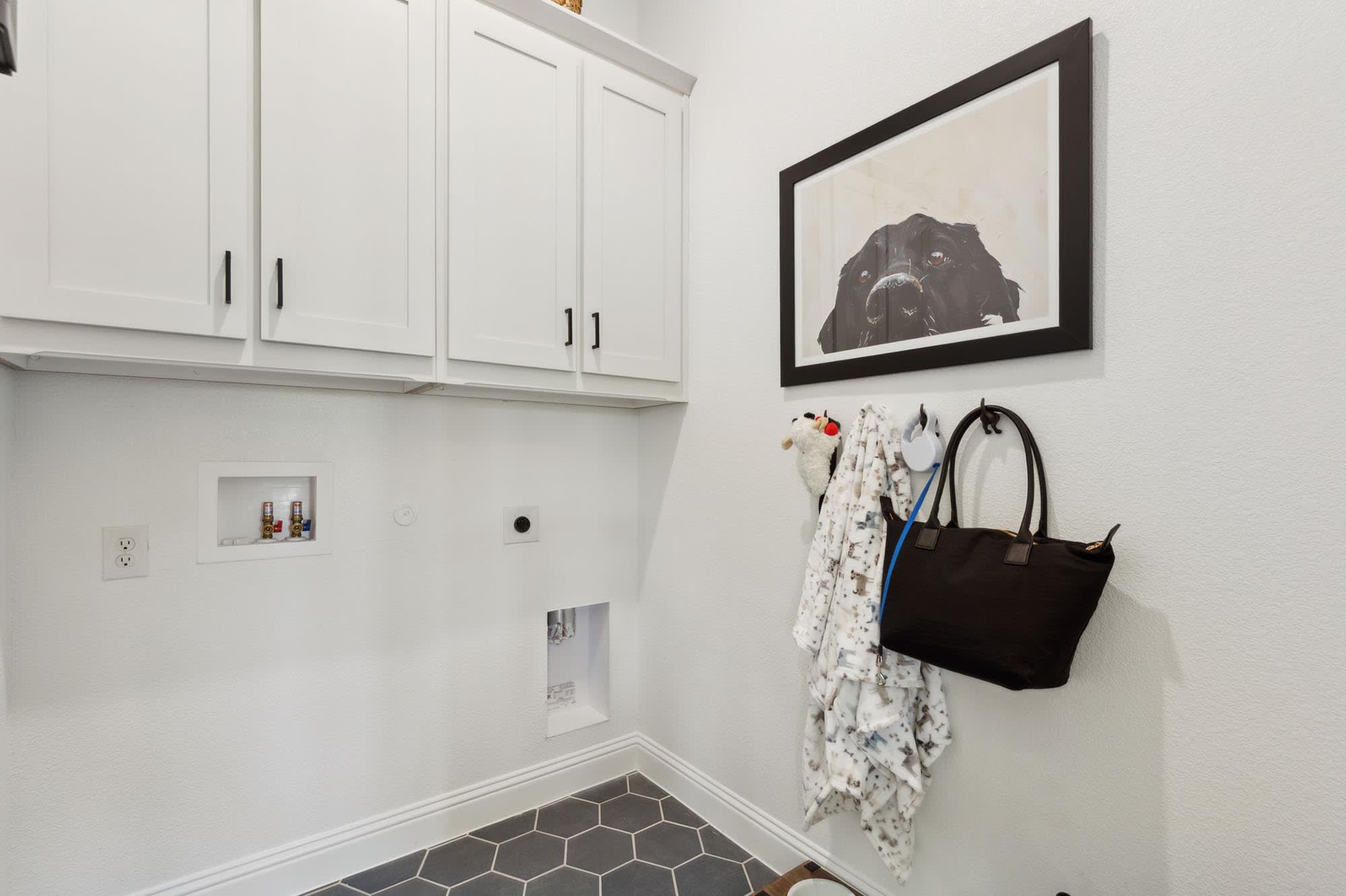 Laundry Room | Concept 1937 at Waterford Park in Weatherford, TX by Landsea Homes