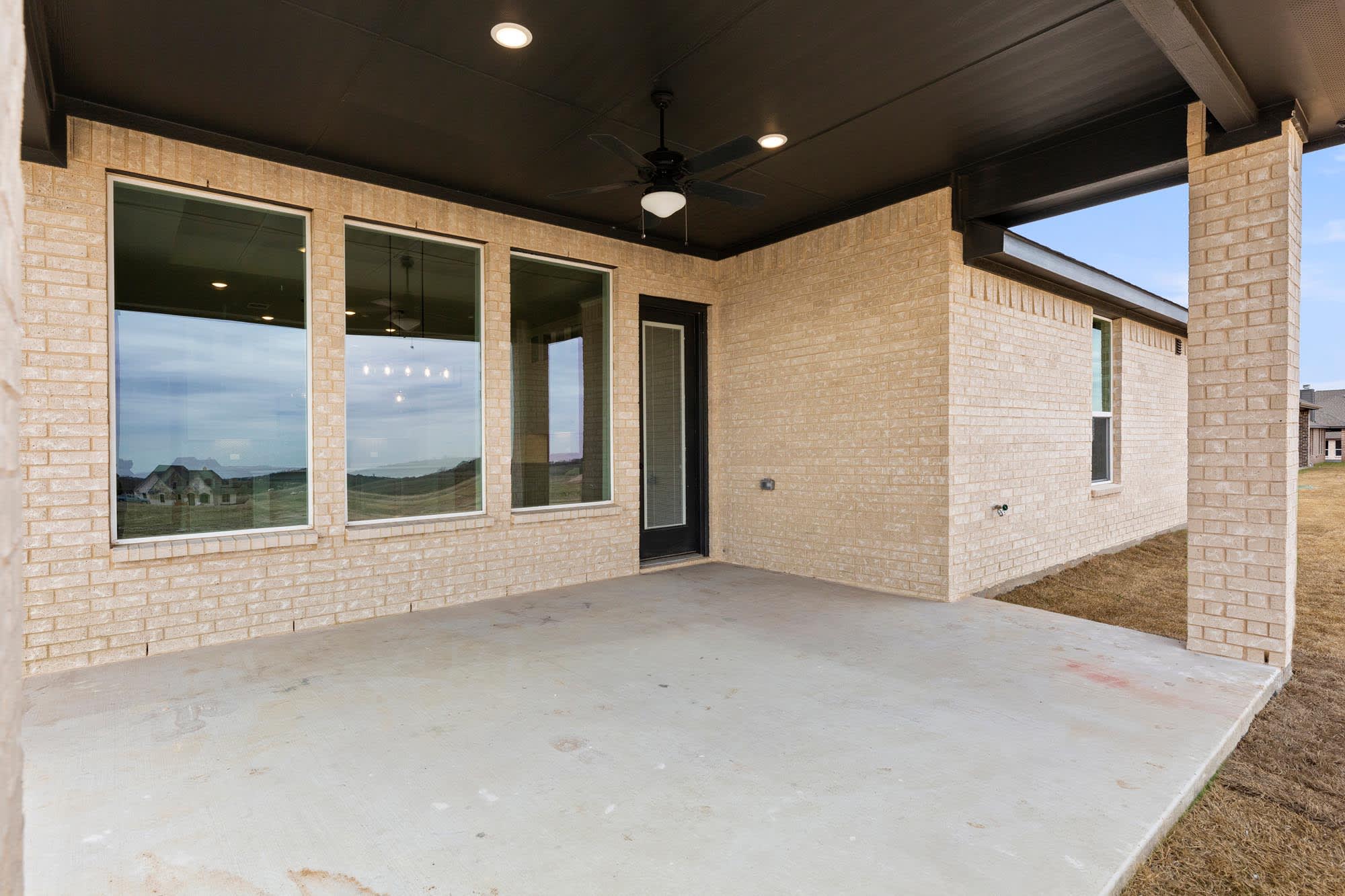 Patio | Concept 2623 at Paloma Ranch in New Fairview, TX by Landsea Homes