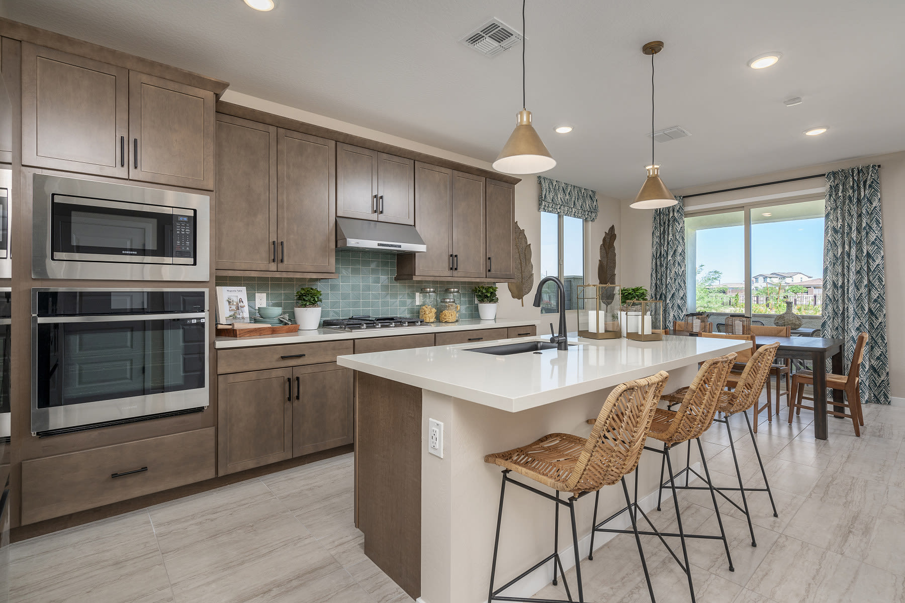 Kitchen - Furniture Shown in Photo Not Included with Purchase of Home