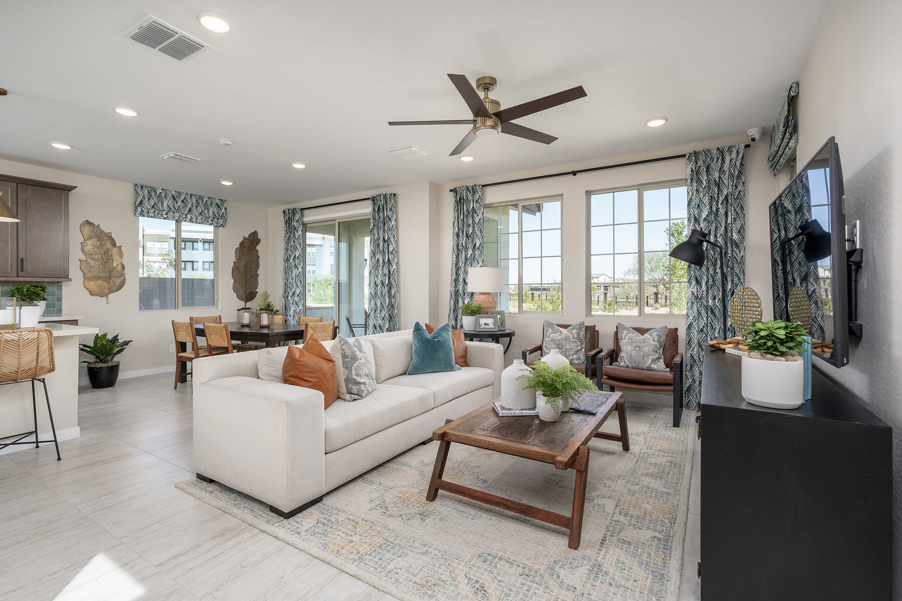 Great Room - Furniture Shown in Photo Not Included with Purchase of Home