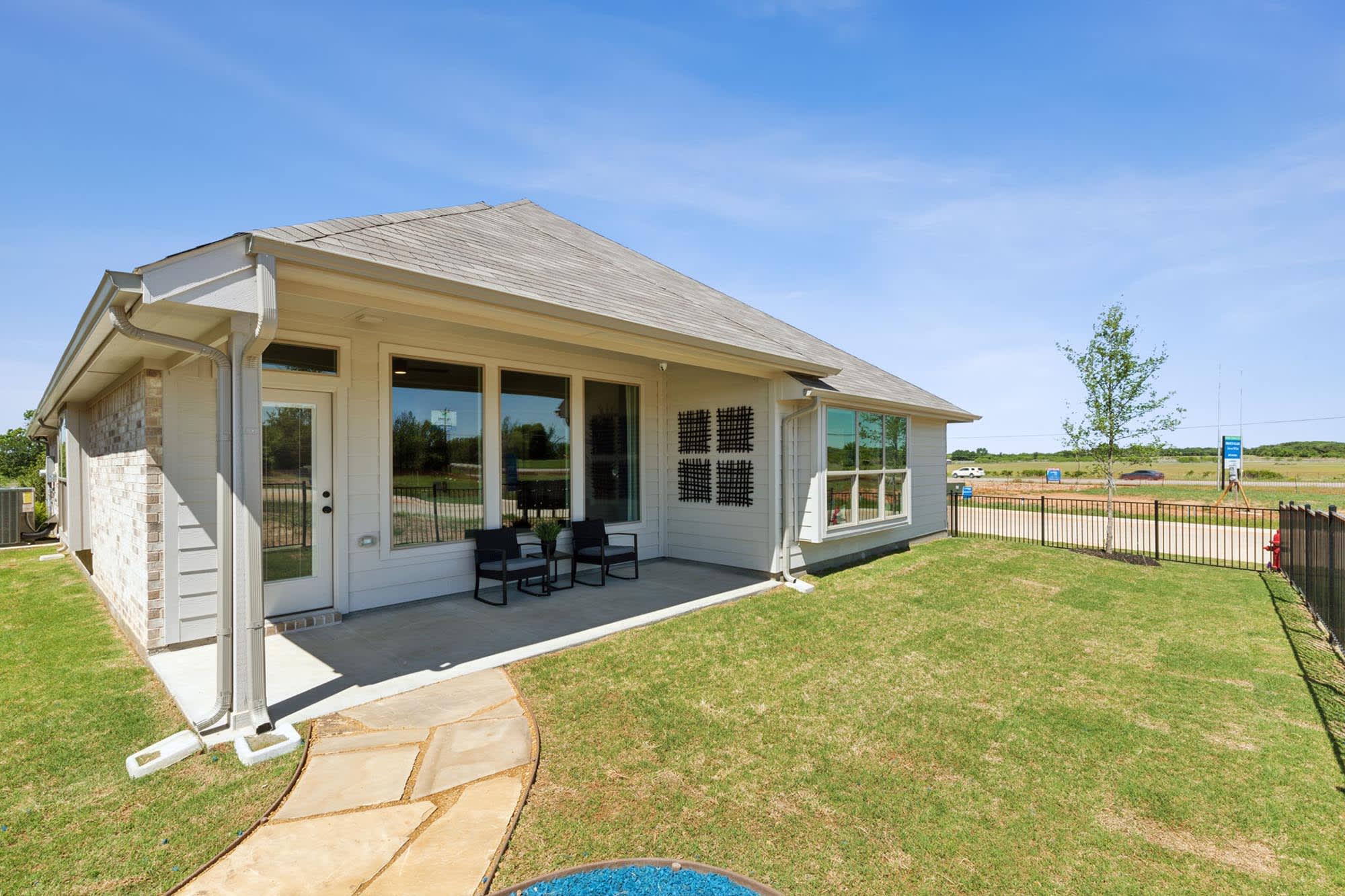 Backyard | Concept 1937 at Silo Mills in Joshua, TX by Landsea Homes