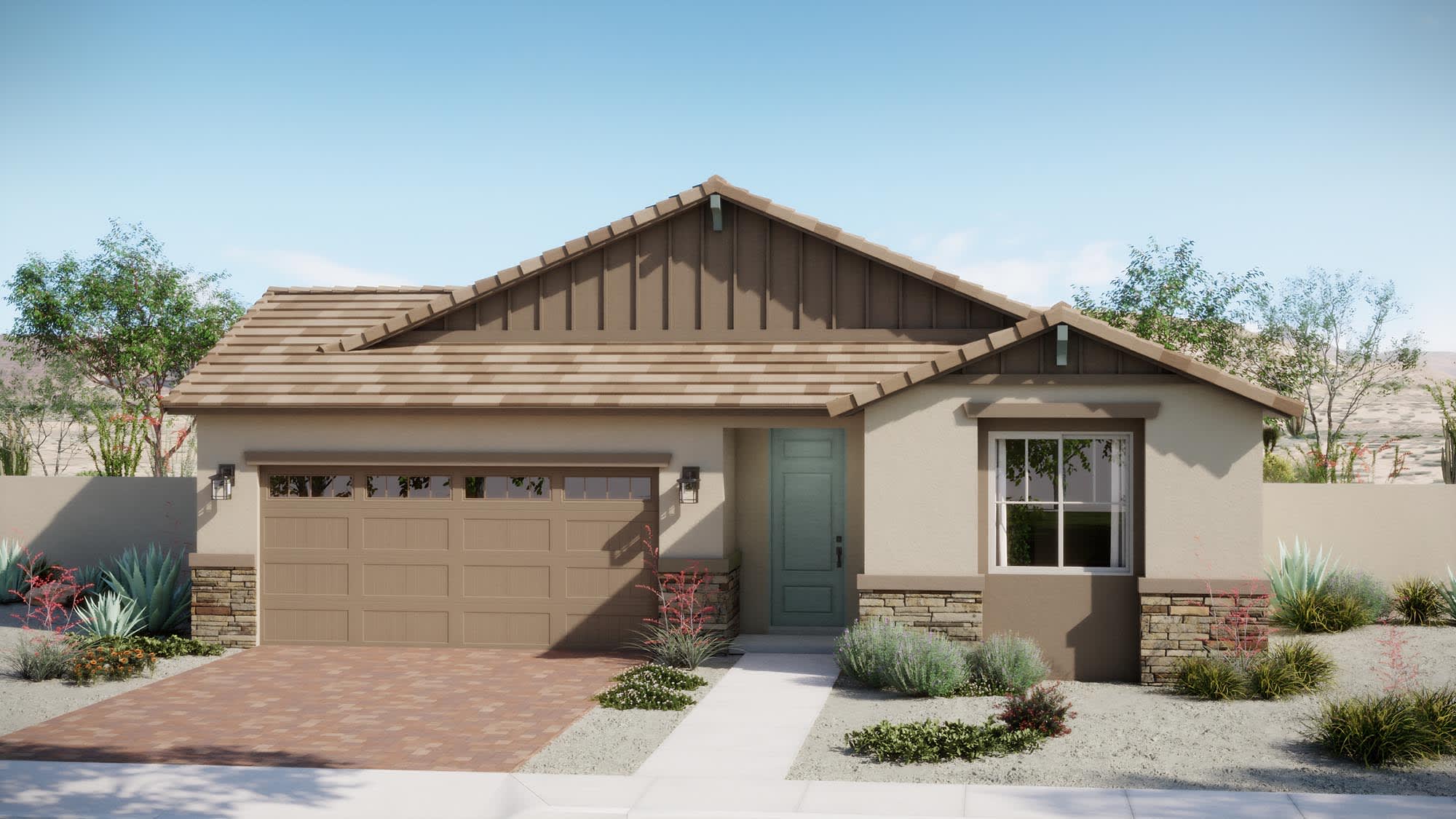 Craftsman Elevation | Citrus | Trovita at Citrus Park New Homes in Goodyear, AZ by Landsea Homes