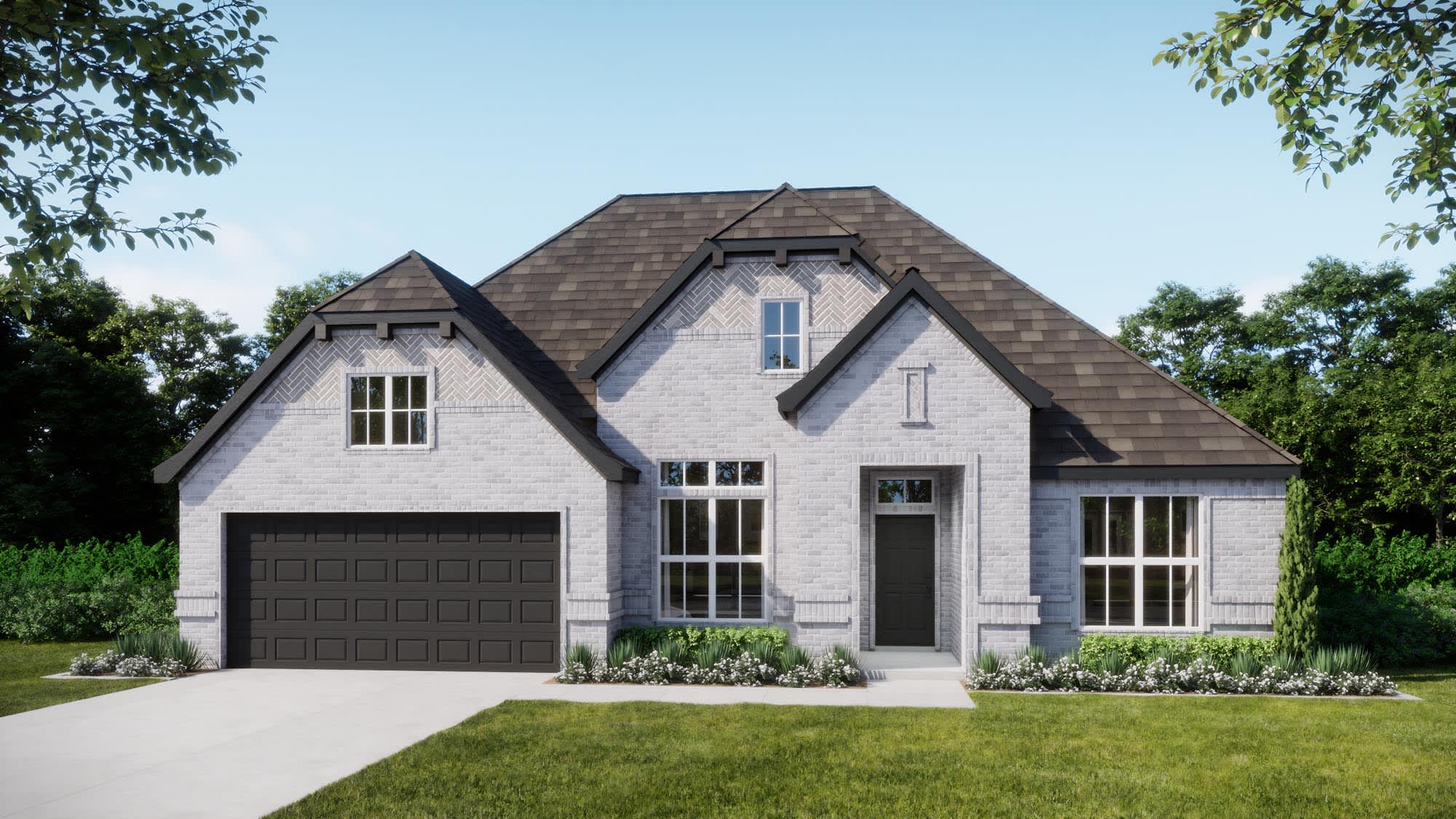 Elevation C | Concept 2464 at Waterford Park in Weatherford, TX by Landsea Homes