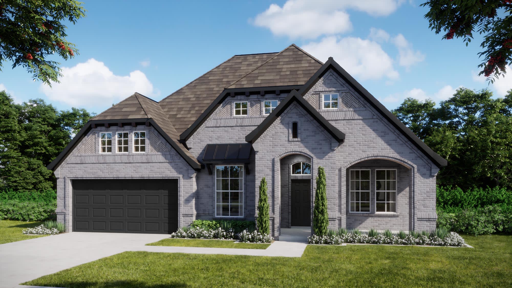 Elevation D | Concept 2622 at Waterford Park in Weatherford, TX by Landsea Homes