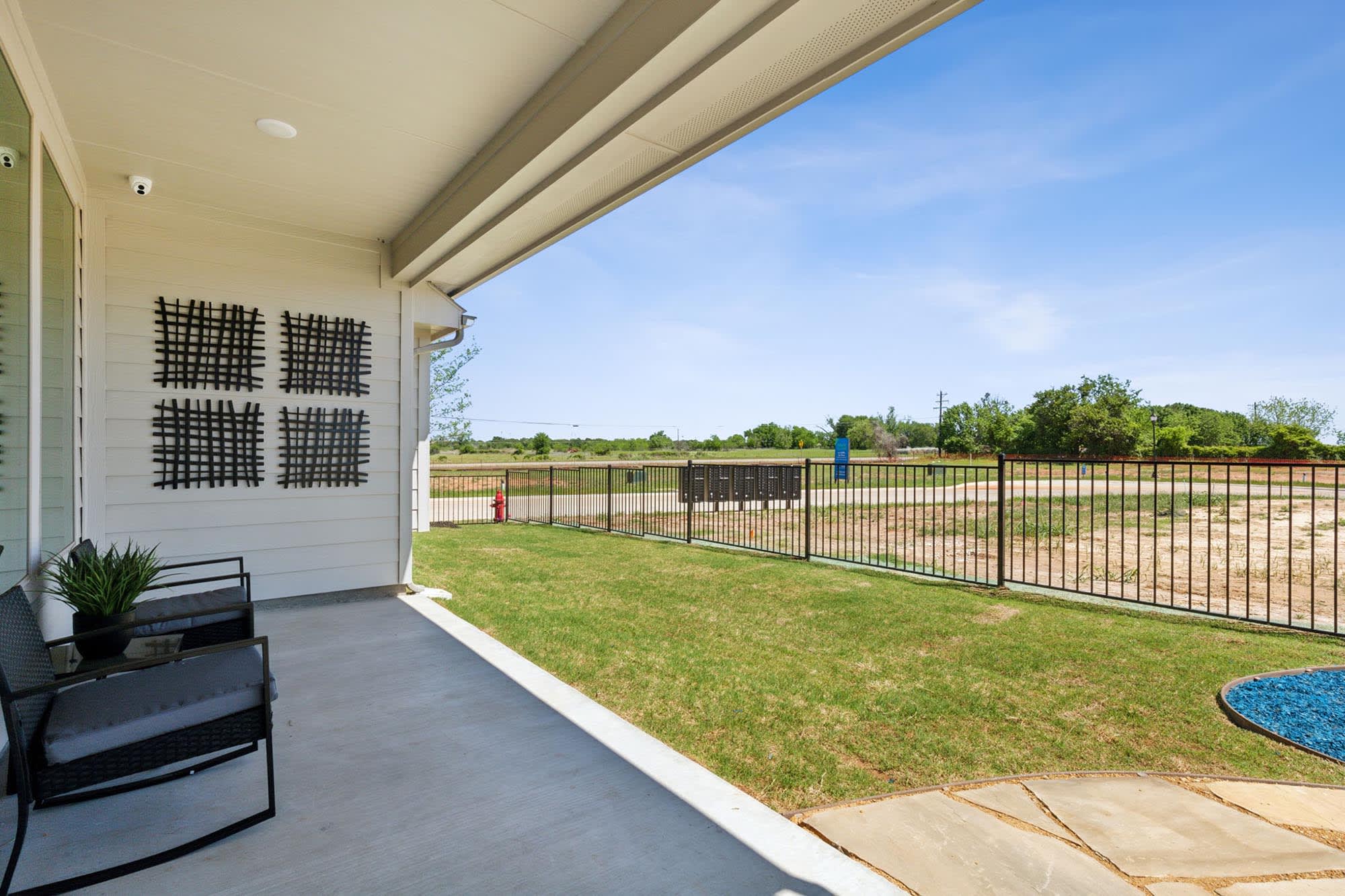 Patio | Concept 1937 at Silo Mills in Joshua, TX by Landsea Homes