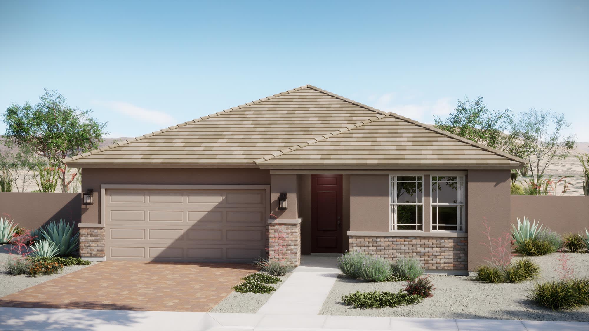 Prairie Elevation | Citrus | Trovita at Citrus Park New Homes in Goodyear, AZ by Landsea Homes