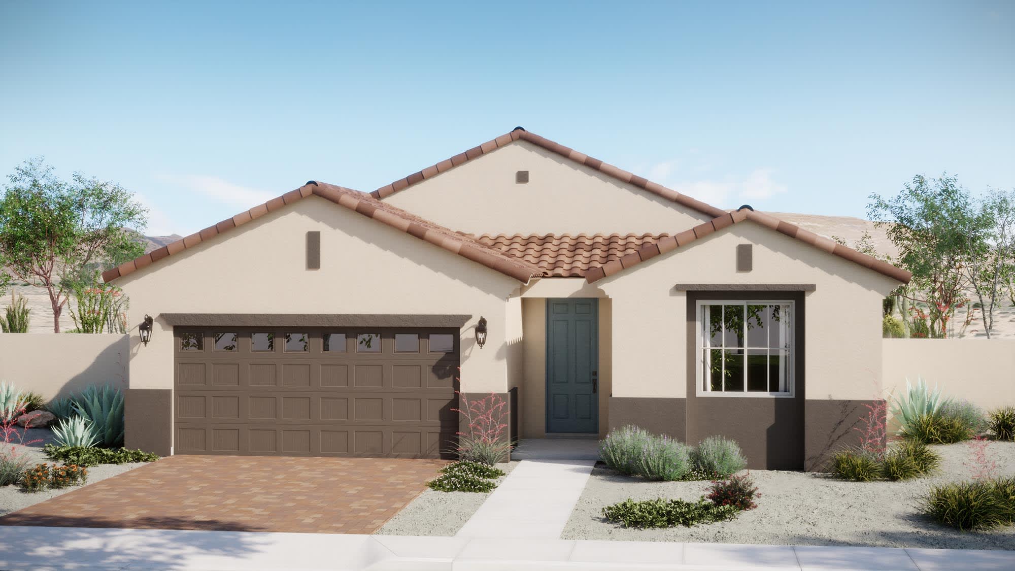 Spanish Elevation | Falcon | Trovita at Citrus Park New Homes in Goodyear, AZ by Landsea Homes