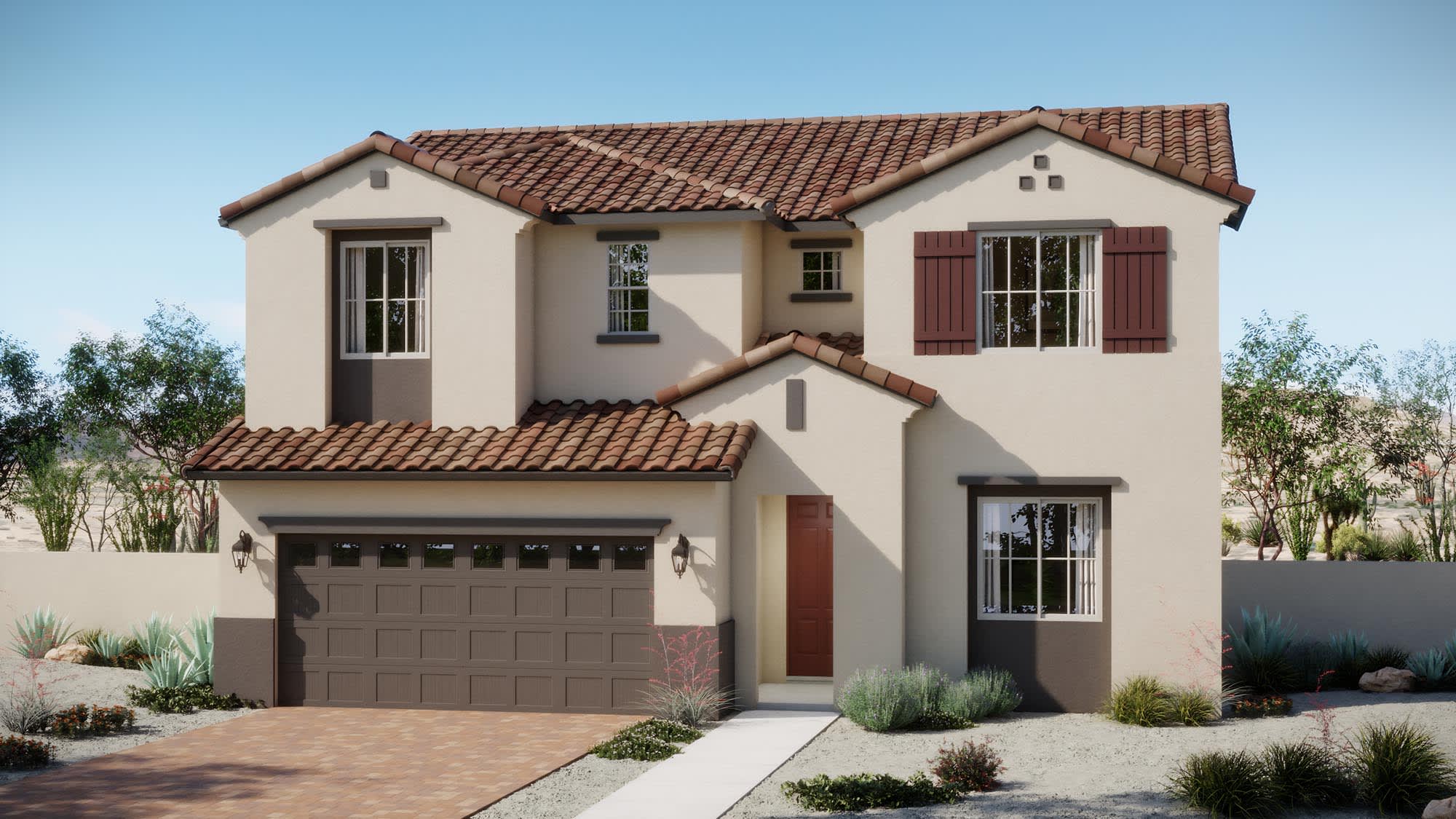 Spanish Elevation | Prescott | Trovita at Citrus Park New Homes in Goodyear, AZ by Landsea Homes