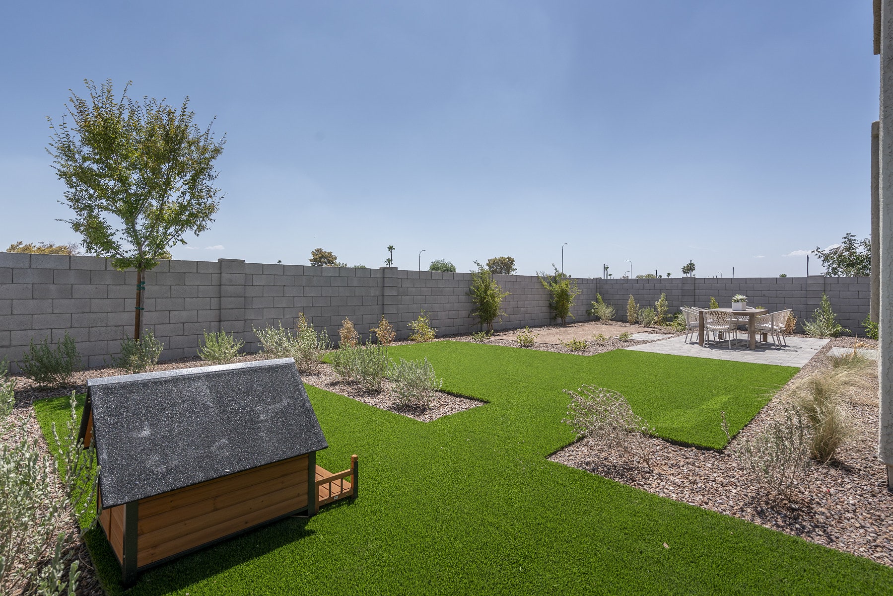 Backyard | * Furniture Shown In Photo Not Included with Purchase of Home